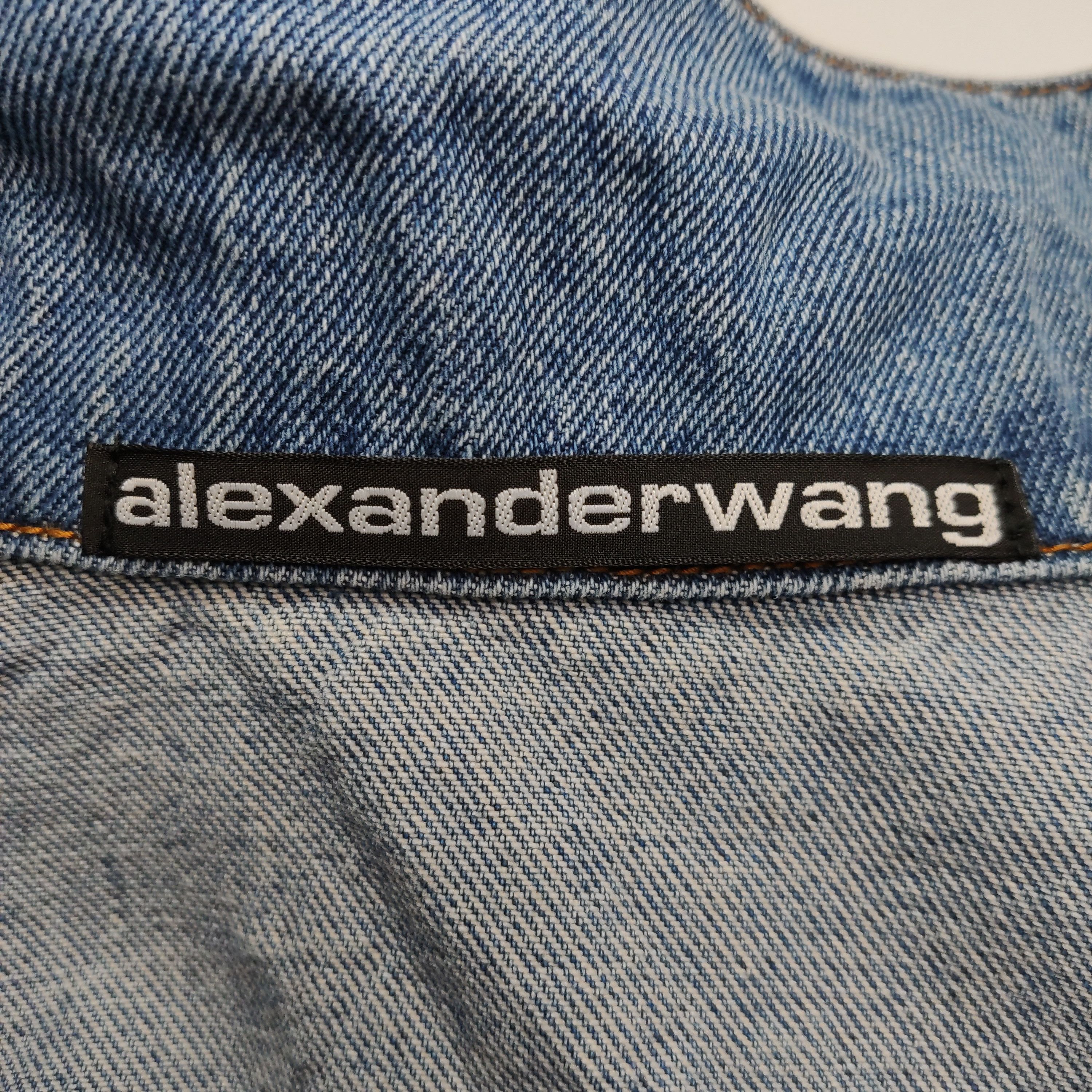 Alexander Wang Alexander Wang Denim Vest Size XXS Size XXS / US 00 / IT 34 - 4 Thumbnail