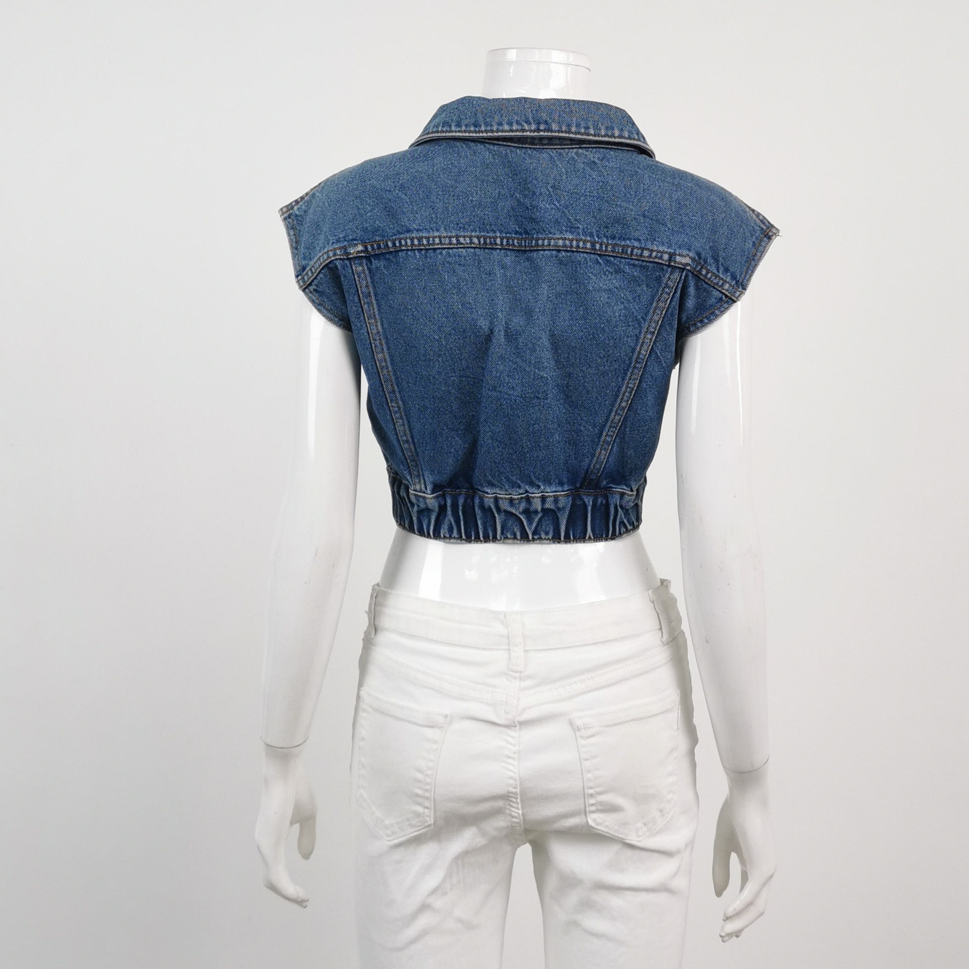Alexander Wang Alexander Wang Denim Vest Size XXS Size XXS / US 00 / IT 34 - 2 Thumbnail