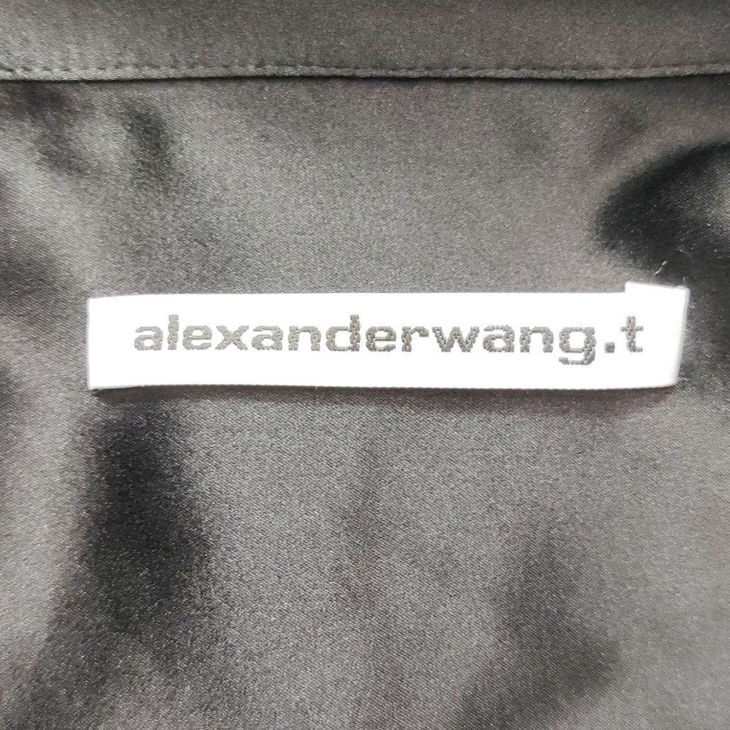 Alexander Wang Alexander Wang Silk Shirt Mini Dress Size 4 Size S / US 4 / IT 40 - 4 Thumbnail