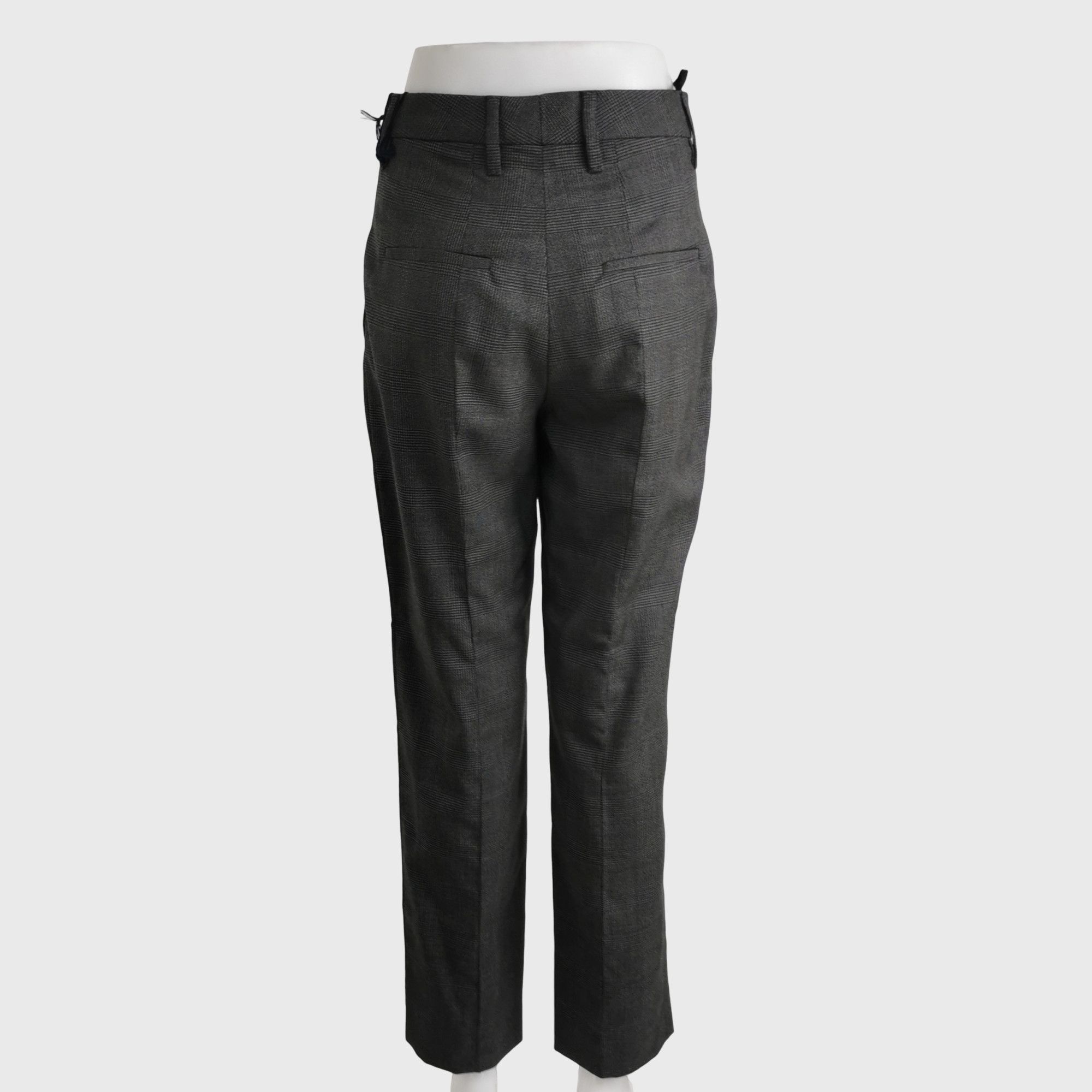 Prada Prada Check Wool Blend Pants Size 36 Size 25" / US 0 / IT 36 - 2 Thumbnail