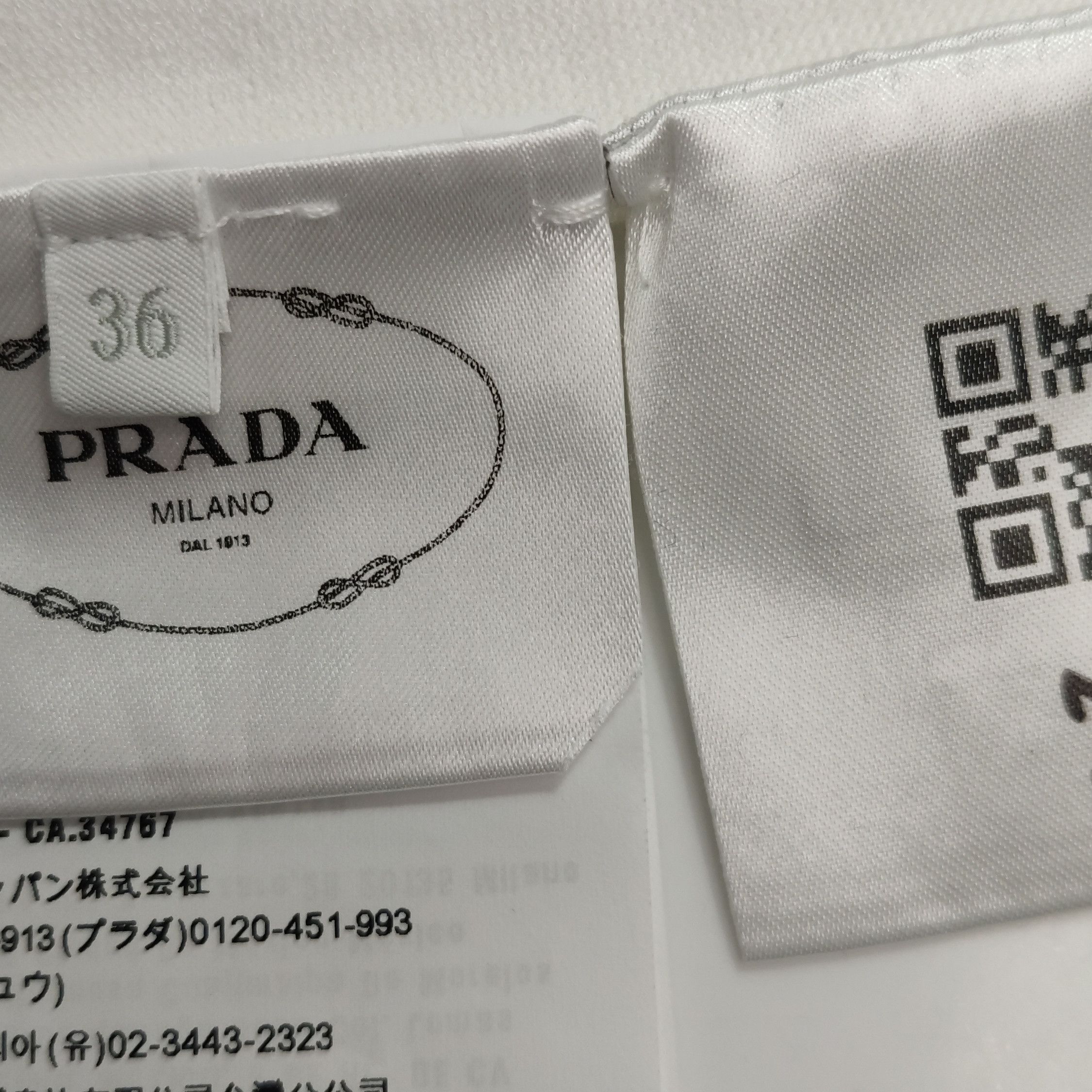 Prada Prada Cut-Out Viscose Long Sleeve Sweater Size 36 Size XS / US 0-2 / IT 36-38 - 9 Thumbnail