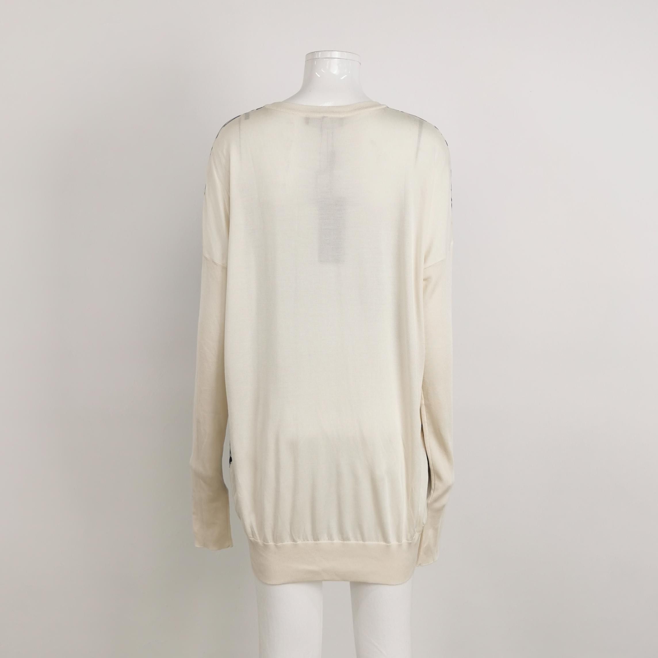 Dolce & Gabbana Dolce & Gabbana Majolica Print Knit Sweater Size 46 Size US S / EU 44-46 / 1 - 2 Thumbnail