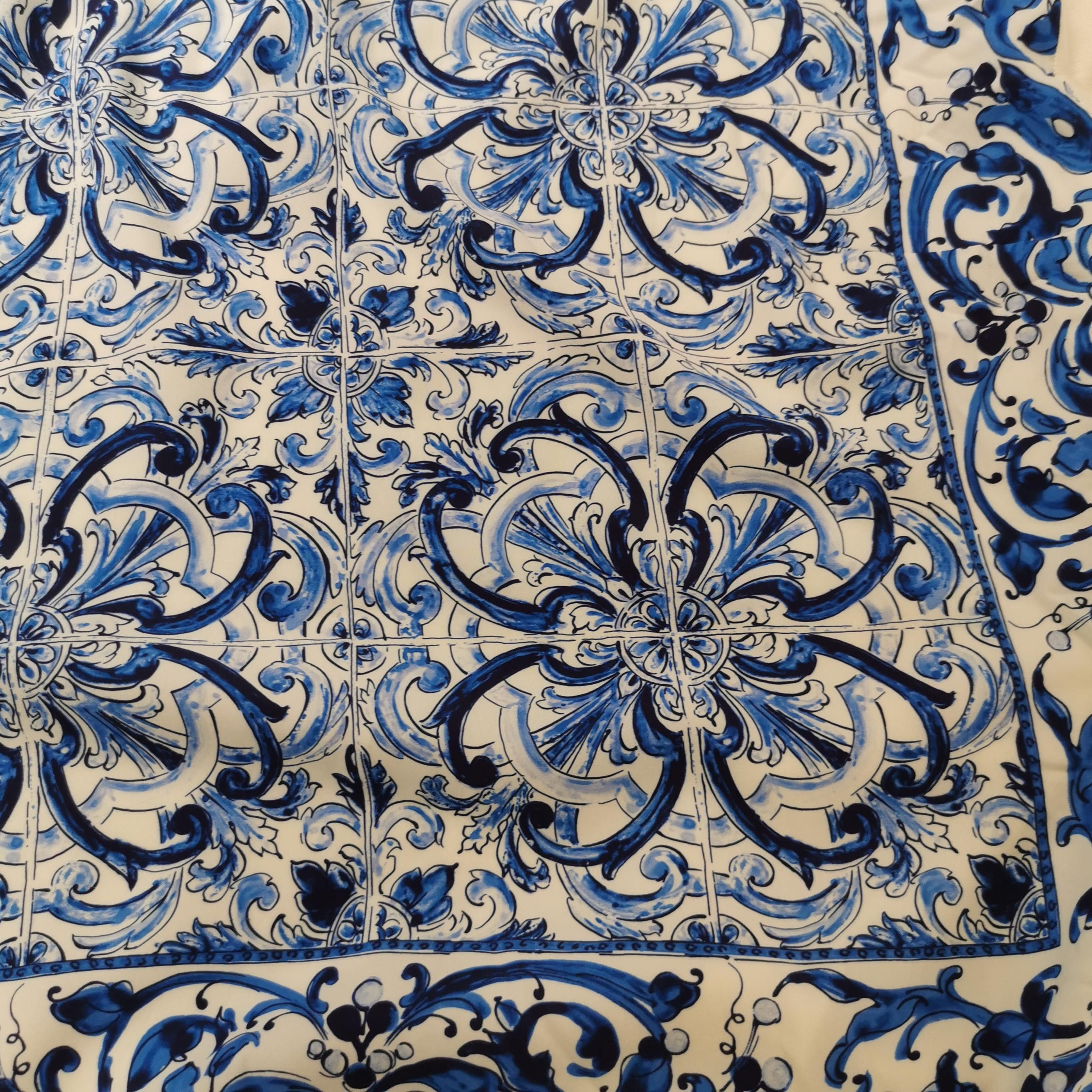 Dolce & Gabbana Dolce & Gabbana Majolica Print Knit Sweater Size 46 Size US S / EU 44-46 / 1 - 3 Thumbnail