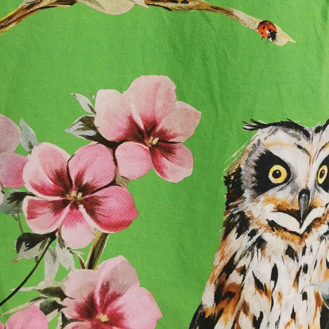 Dolce & Gabbana Dolce & Gabbana Floral Animal Print T-Shirt Size 44 Size M / US 6-8 / IT 42-44 - 3 Thumbnail