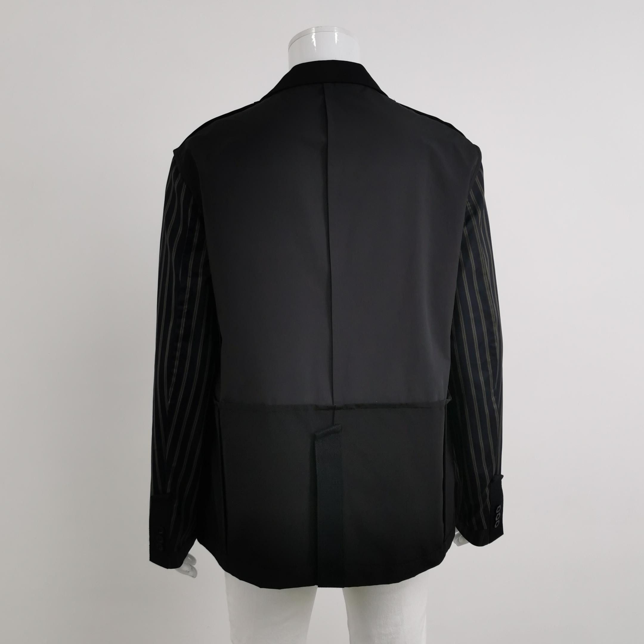 Sacai Sacai Striped Sleeve Blazer Size 3 Size US L / EU 52-54 / 3 - 2 Thumbnail