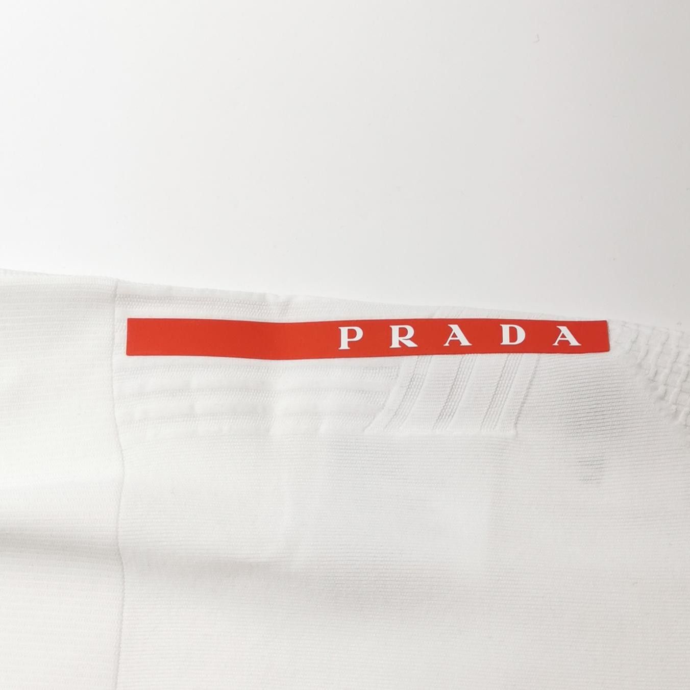 Prada Prada Logo Zip Polo Shirt Size S Size US S / EU 44-46 / 1 - 3 Thumbnail