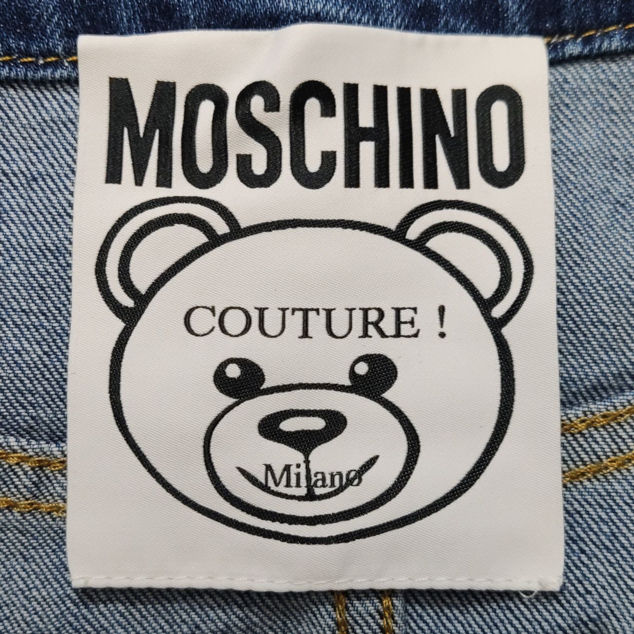 Moschino Moschino Teddy Bear Patch Mini Skirt US 6 Size 28" / US 6 / IT 42 - 6 Thumbnail
