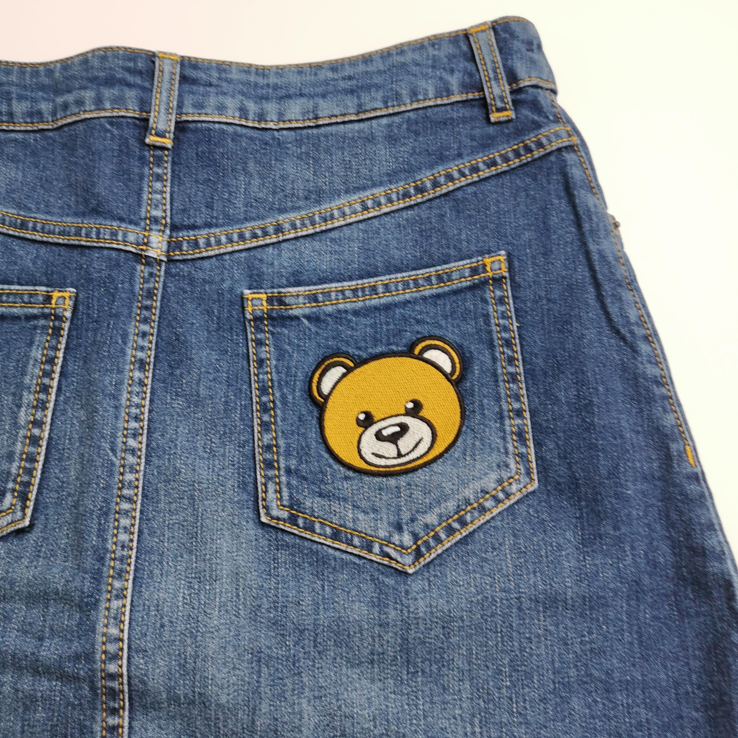 Moschino Moschino Teddy Bear Patch Mini Skirt US 6 Size 28" / US 6 / IT 42 - 3 Thumbnail