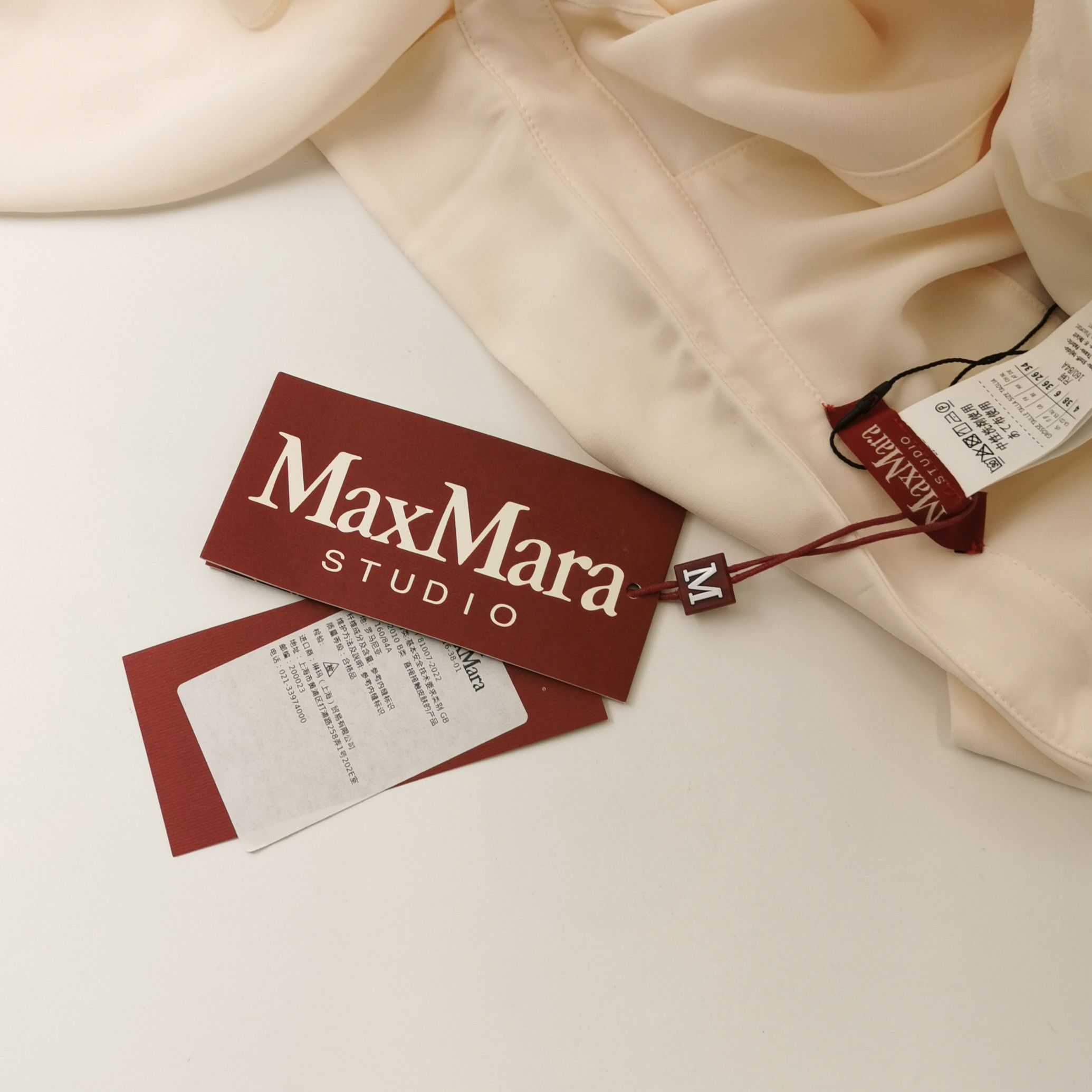 Max Mara Max Mara Studio Bow Detail Long Sleeve Blouse Size 4 Size XS / US 0-2 / IT 36-38 - 3 Thumbnail