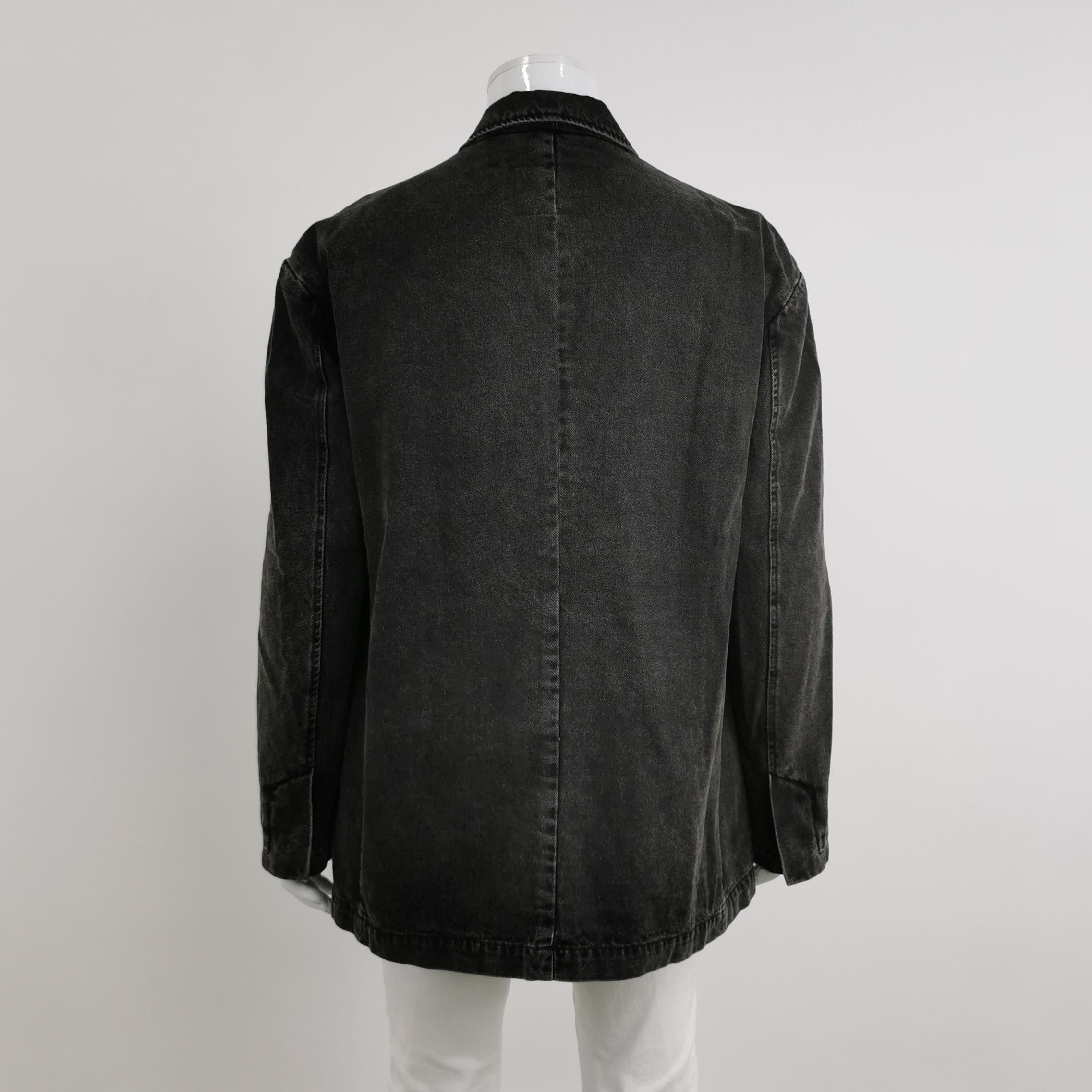 Diesel Diesel Black Denim Blazer Jacket XL Size US XL / EU 56 / 4 - 2 Thumbnail