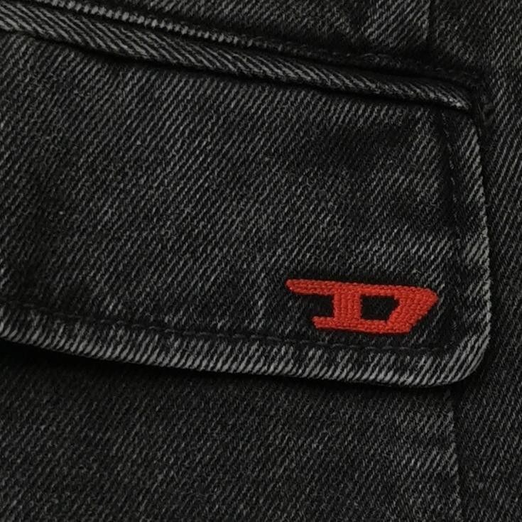 Diesel Diesel Black Denim Blazer Jacket XL Size US XL / EU 56 / 4 - 3 Thumbnail