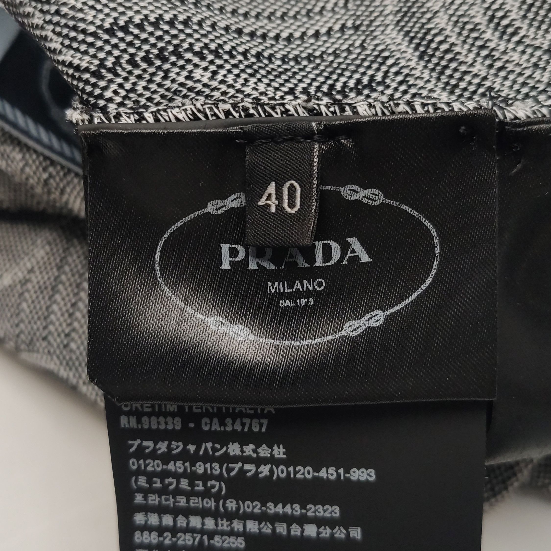 Prada Prada Patterned Knit Pants Size 40 Size 27" / US 4 / IT 40 - 9 Thumbnail