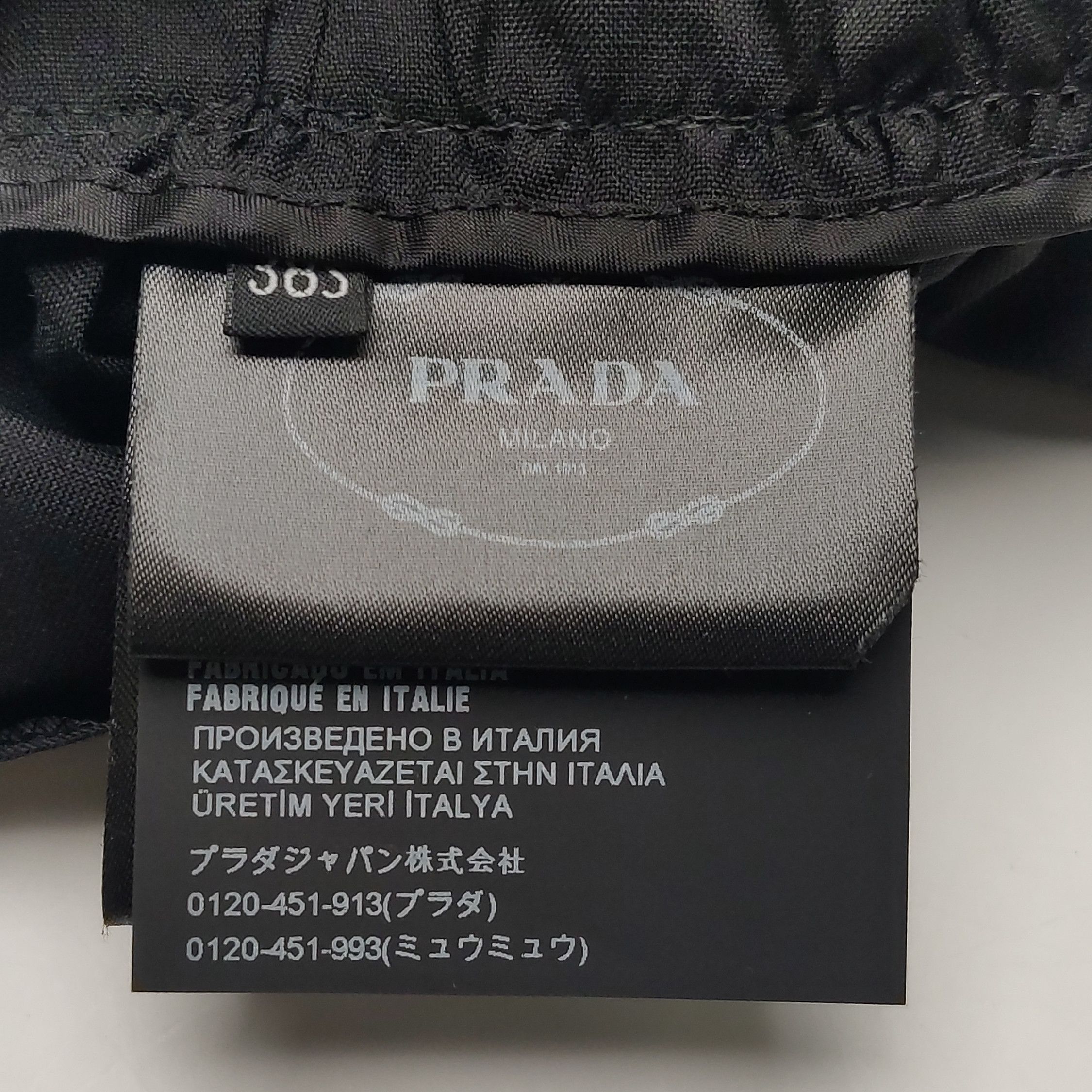 Prada Prada Virgin Wool Pants Size 38 Size 26" / US 2 / IT 38 - 8 Thumbnail