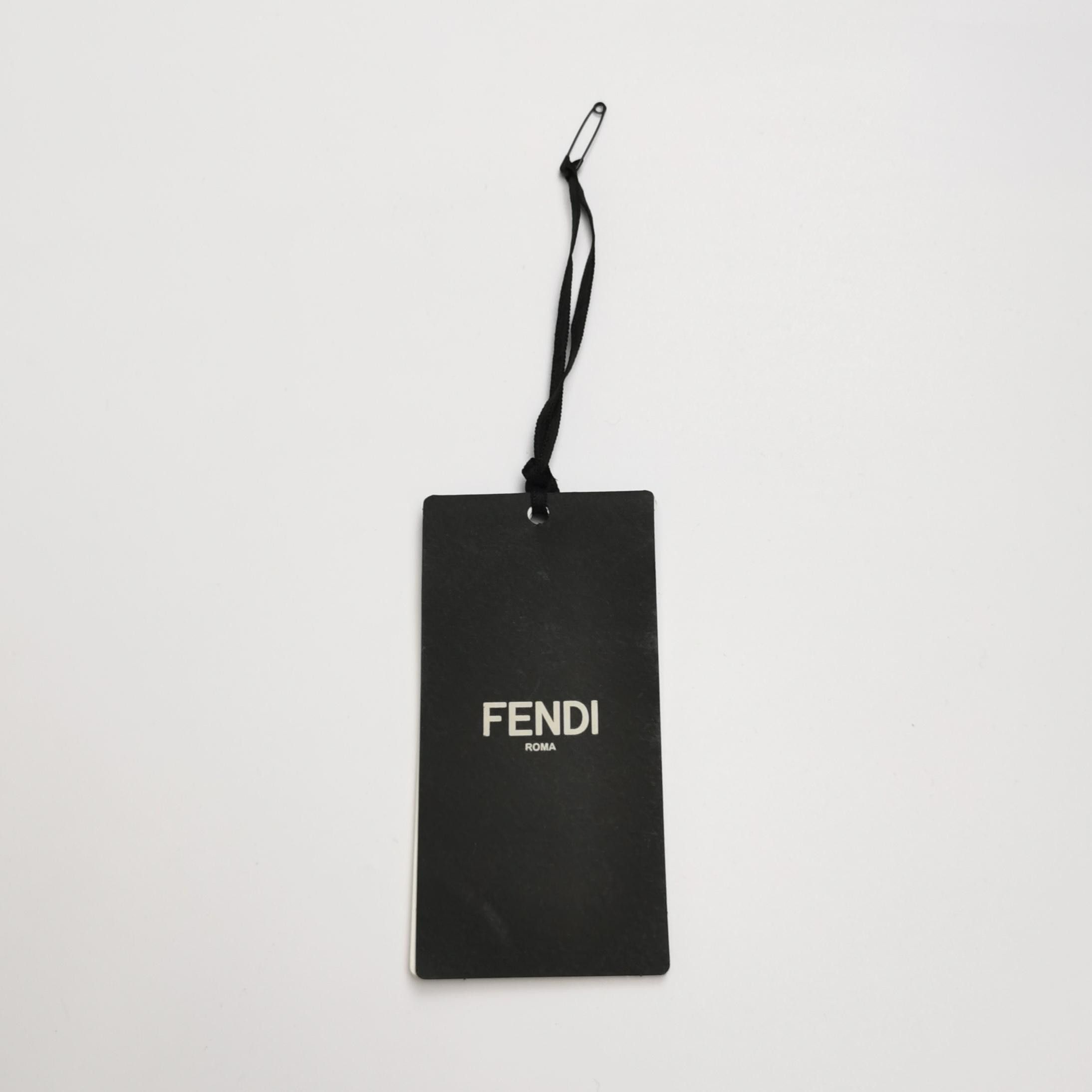 Fendi Fendi FF Logo Tape Pants Black Size 42 Size 28" / US 6 / IT 42 - 6 Thumbnail