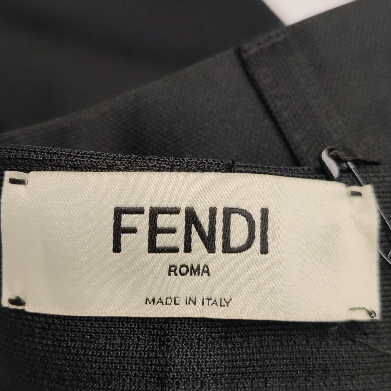 Fendi Fendi FF Logo Tape Pants Black Size 42 Size 28" / US 6 / IT 42 - 7 Thumbnail