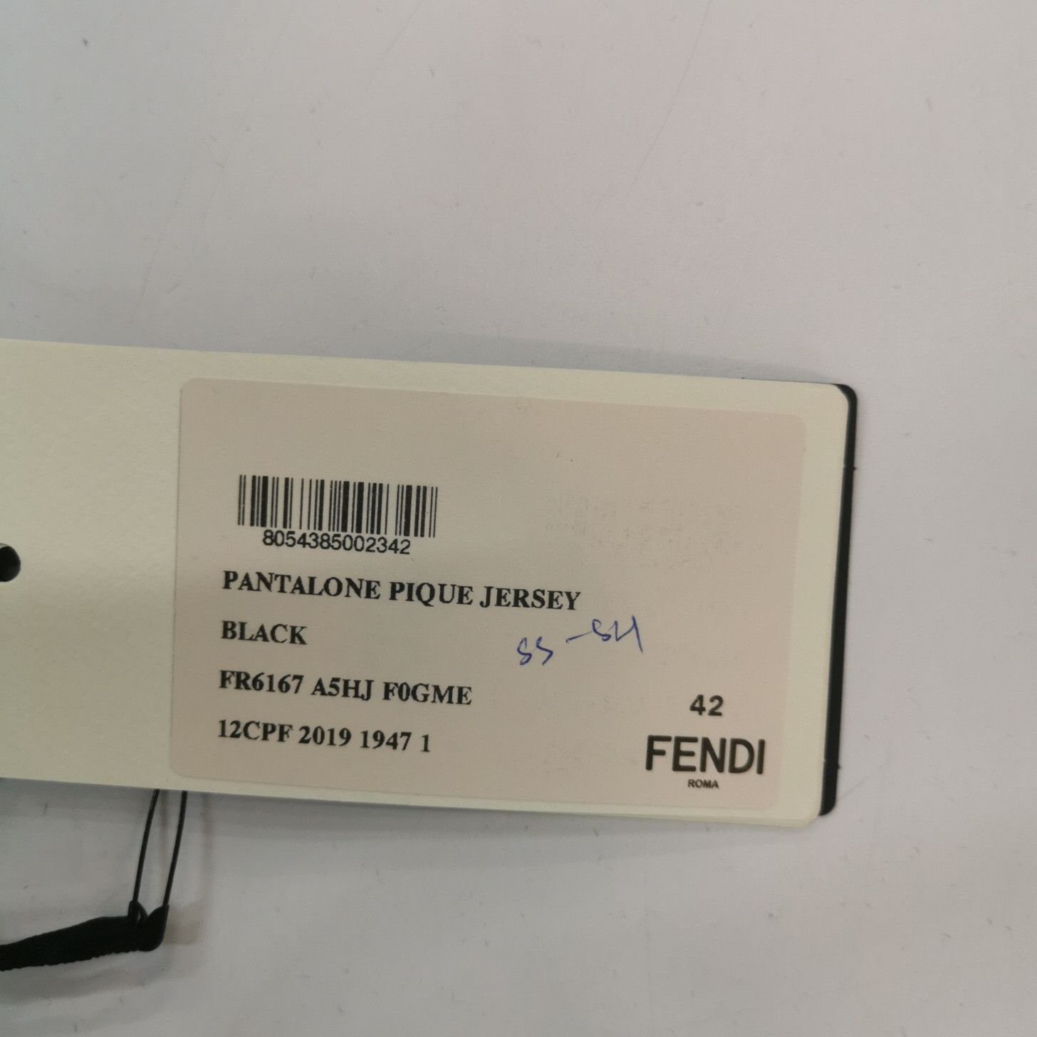 Fendi Fendi FF Logo Tape Pants Black Size 42 Size 28" / US 6 / IT 42 - 13 Thumbnail