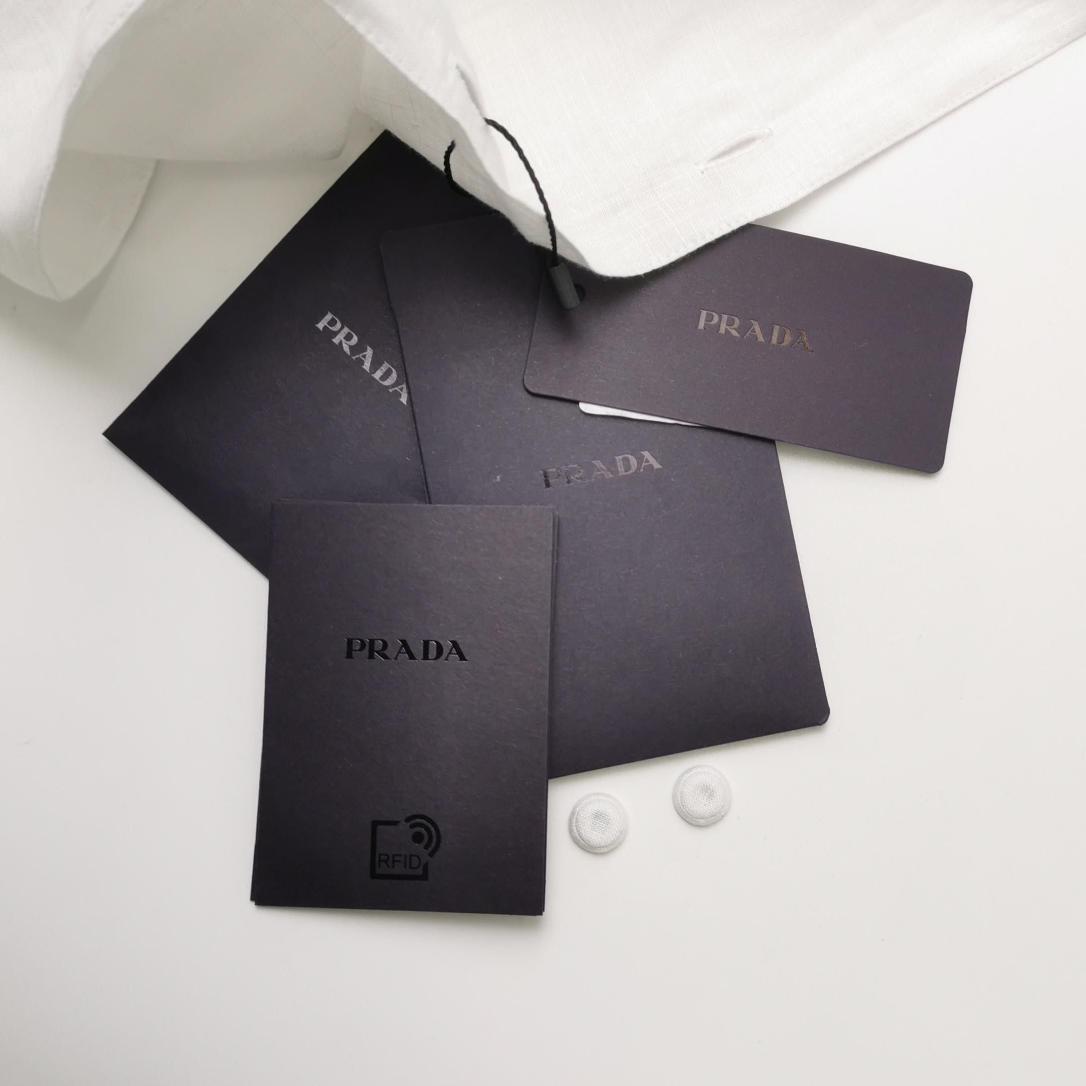 Prada Prada Linen Button Up Shirt Size L Size US L / EU 52-54 / 3 - 4 Thumbnail