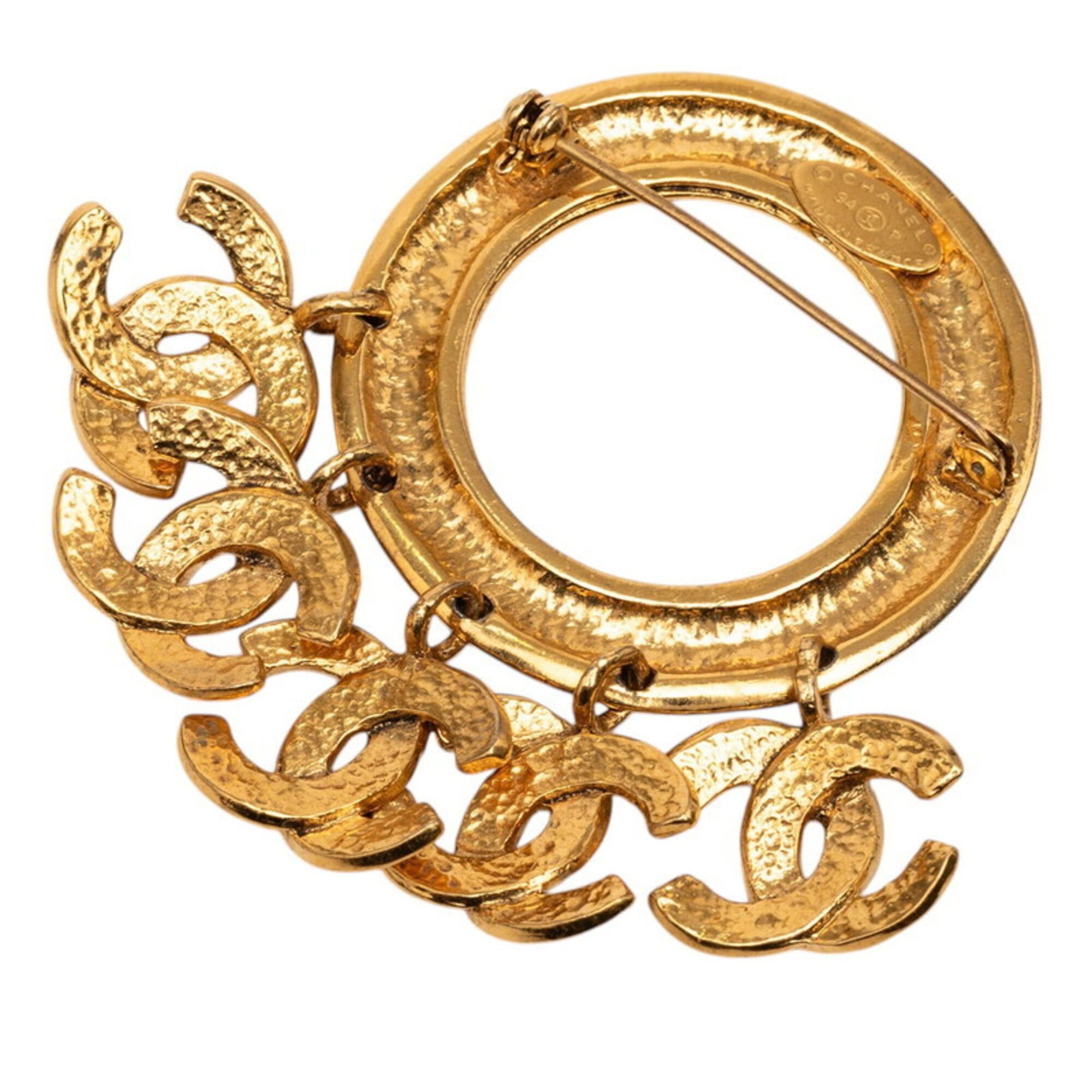 Chanel Chanel Coco Mark Vintage Brooch 94P Gold Plated Women's CHANEL Size ONE SIZE - 2 Thumbnail