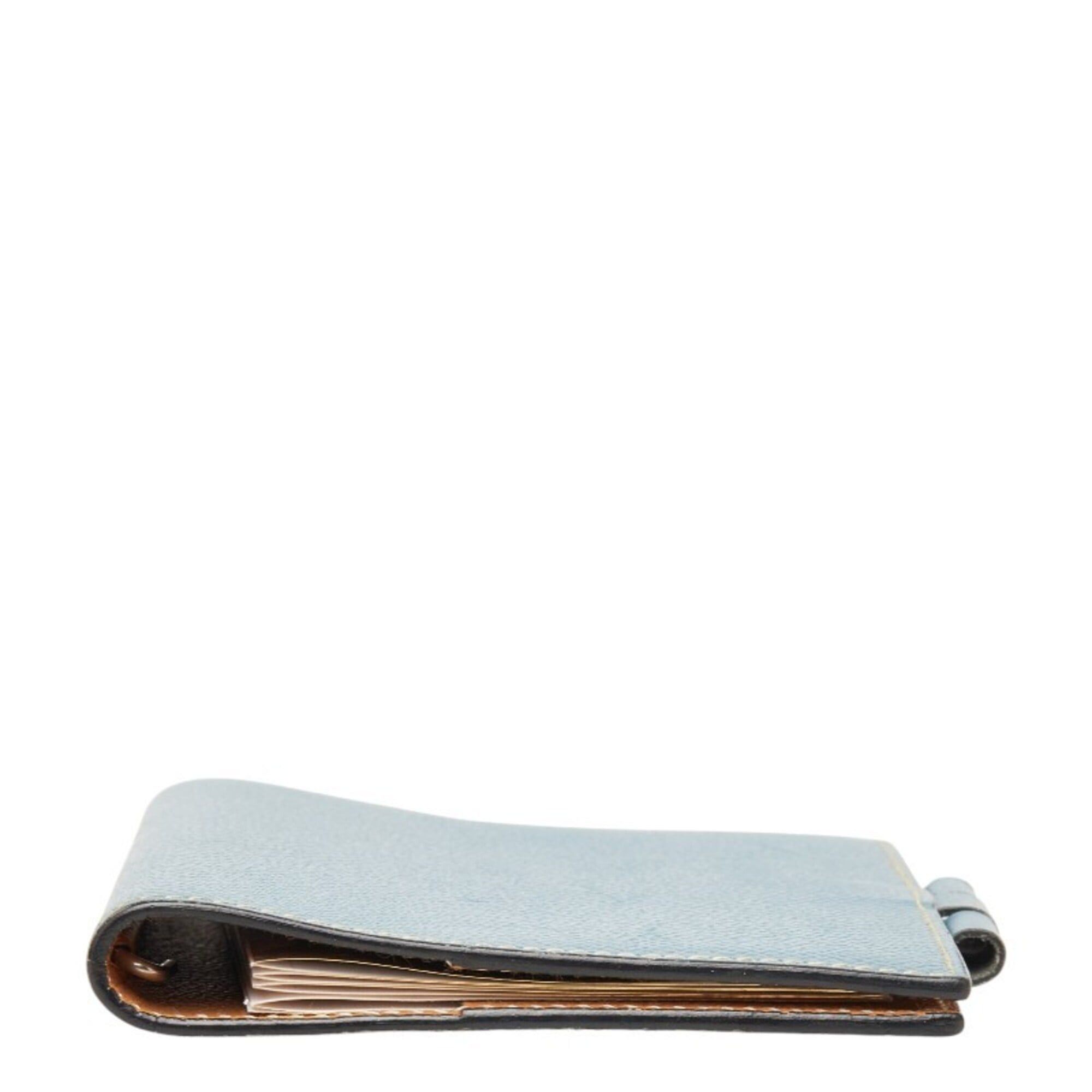 Hermes Hermes Agenda PM Notebook Cover, Blue Jean Blue, Veau Epsom Leather, Women's Size ONE SIZE - 3 Thumbnail