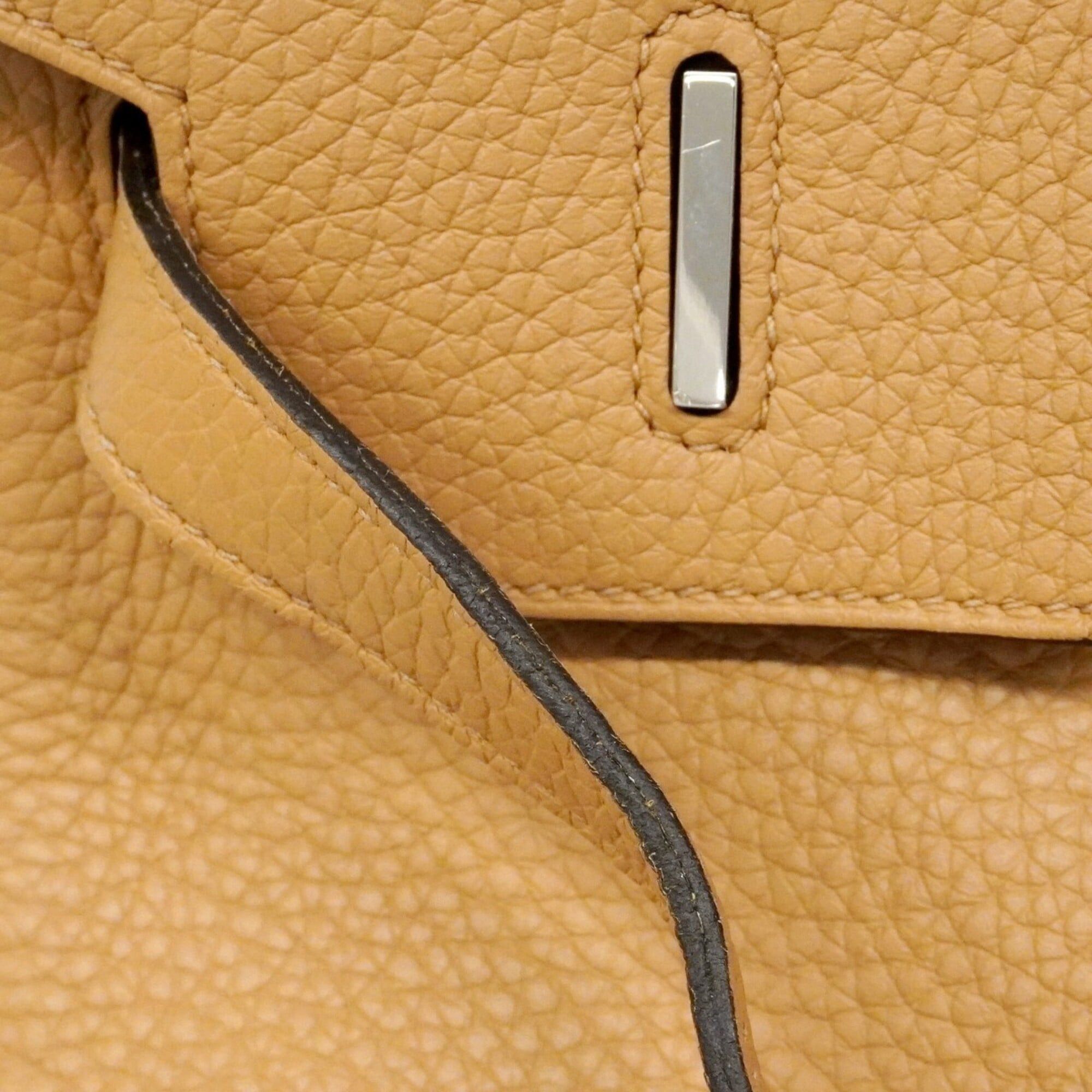Hermes Hermes Birkin 35 Handbag, Taurillon Clemence Leather, Chai, U Stamp, Women's, P2859809 Size ONE SIZE - 8 Thumbnail