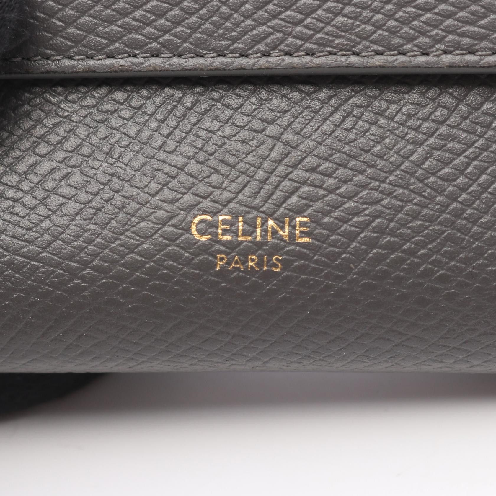 Celine Celine CELINE Small Trifold Wallet Leather Wallet Leather Short Wallet 10B573 DUTY FREE for USA Size ONE SIZE - 5 Thumbnail