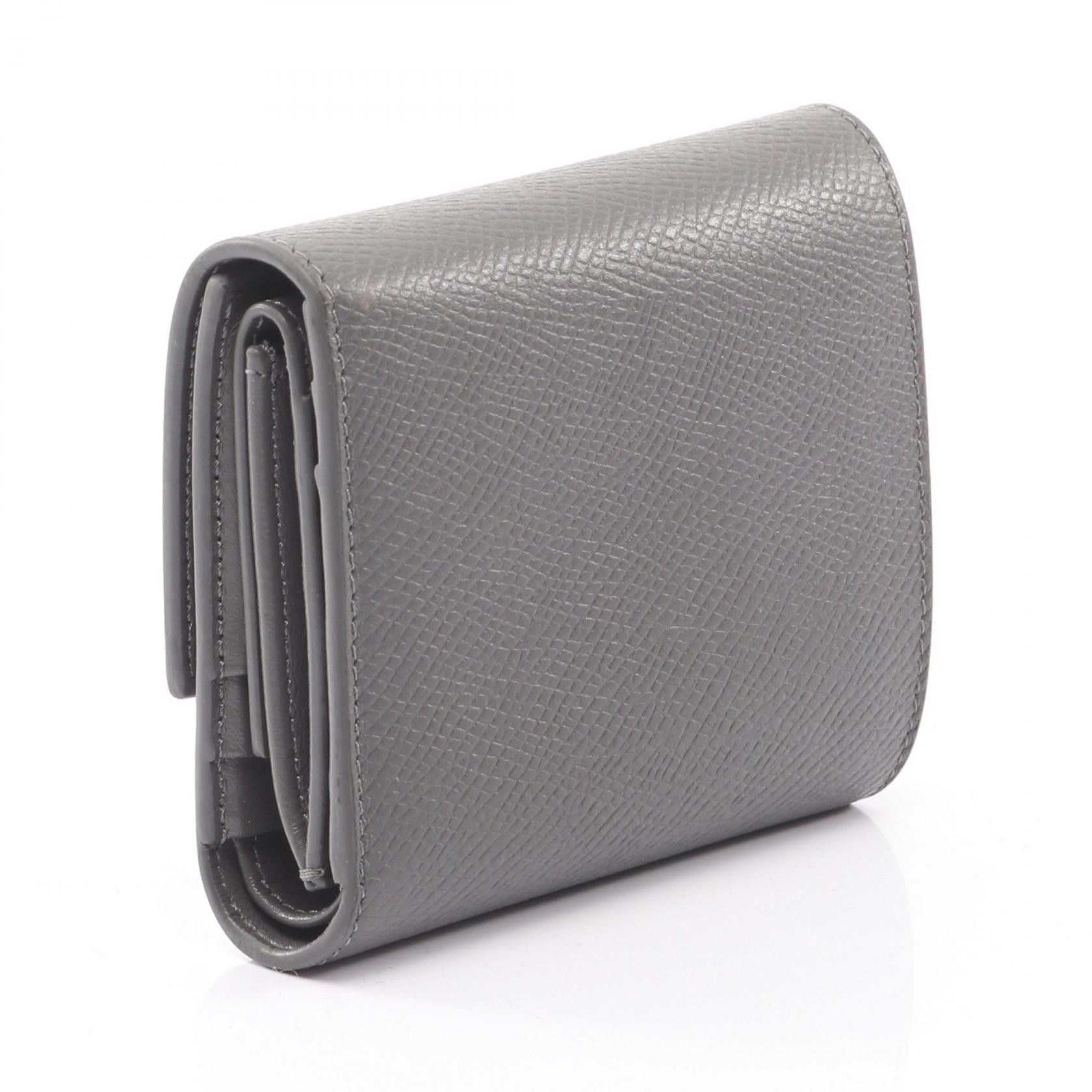 Celine Celine CELINE Small Trifold Wallet Leather Wallet Leather Short Wallet 10B573 DUTY FREE for USA Size ONE SIZE - 2 Thumbnail