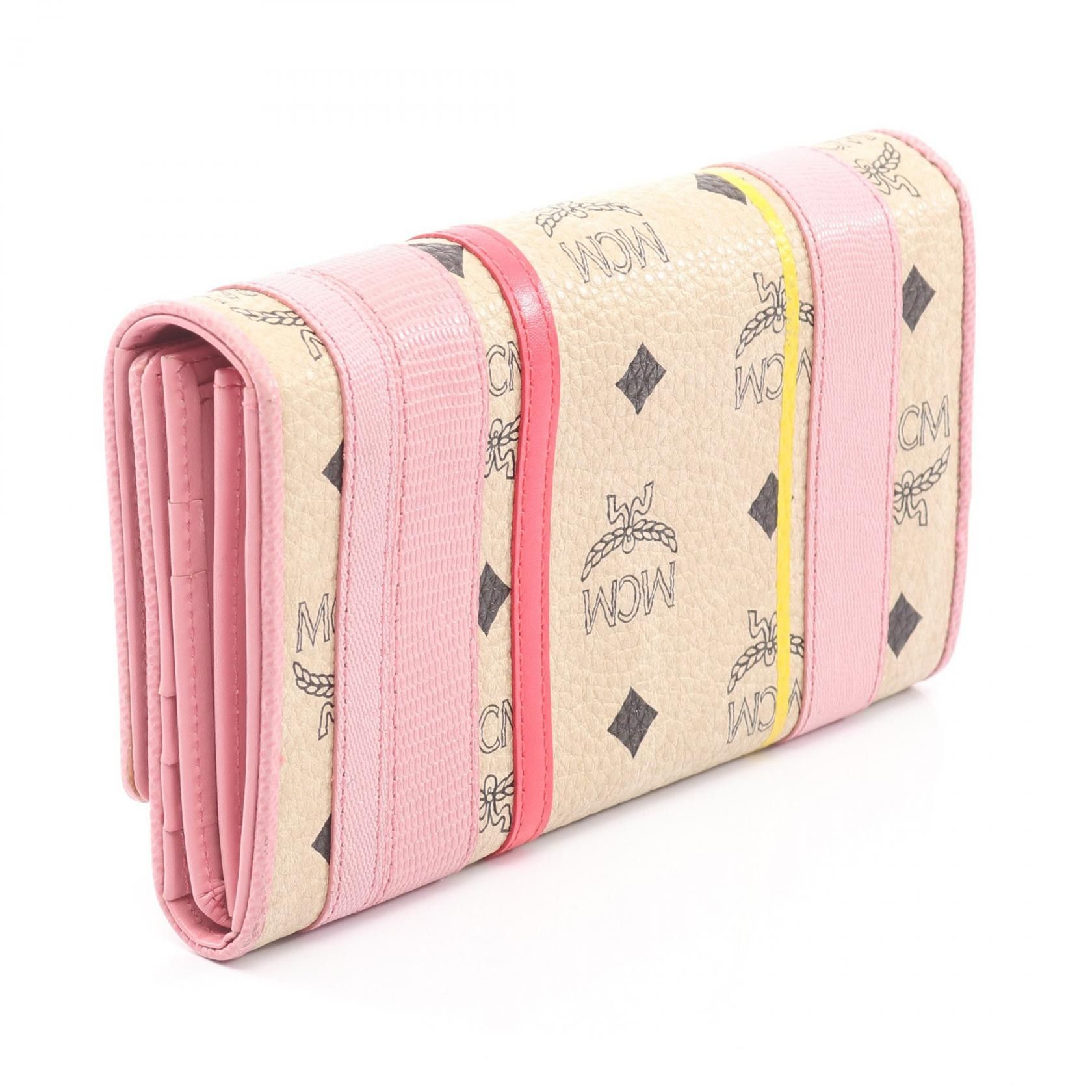 MCM MCM MCM Visetos Long Wallet Leather Long Wallet DUTY FREE for USA Size ONE SIZE - 2 Thumbnail
