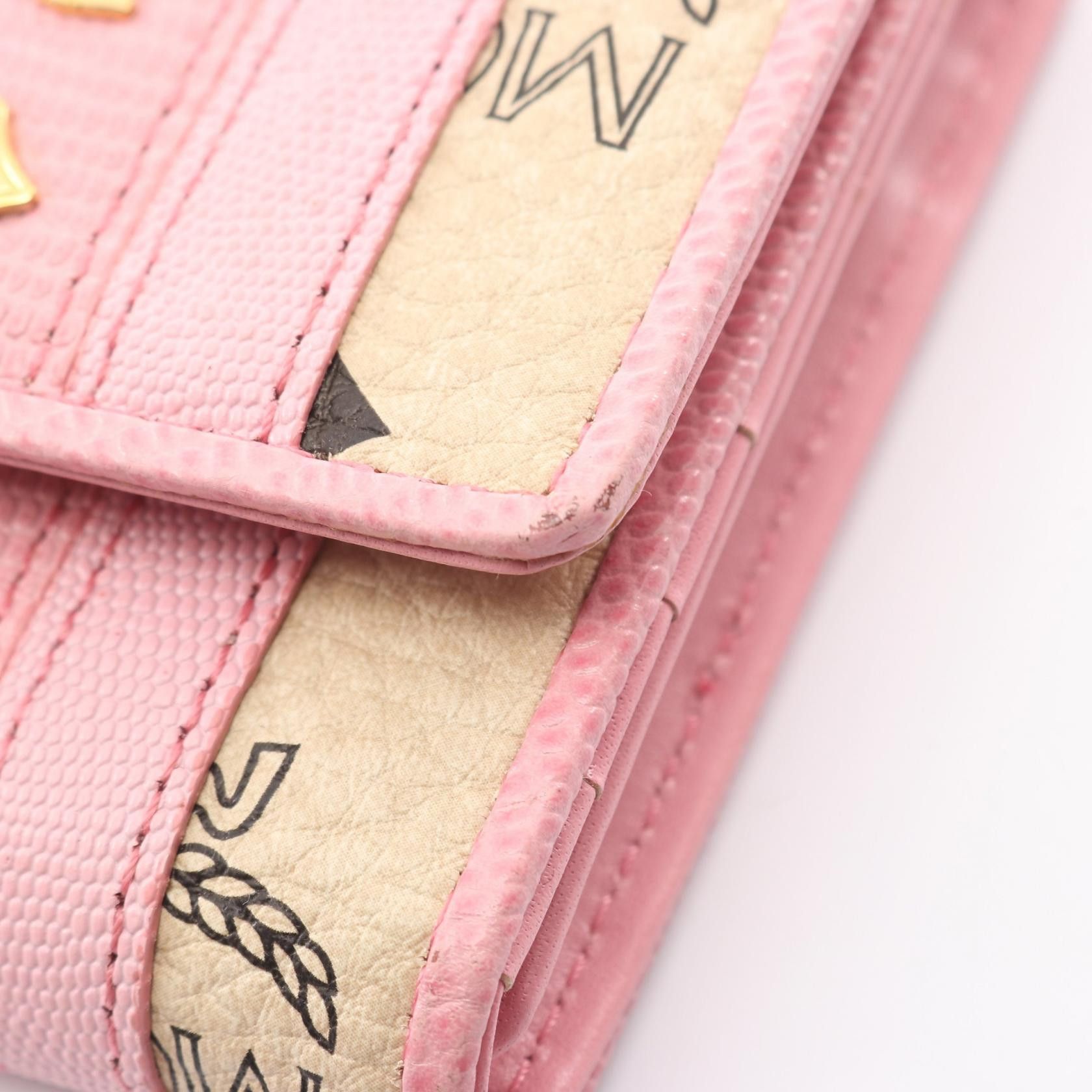 MCM MCM MCM Visetos Long Wallet Leather Long Wallet DUTY FREE for USA Size ONE SIZE - 7 Thumbnail