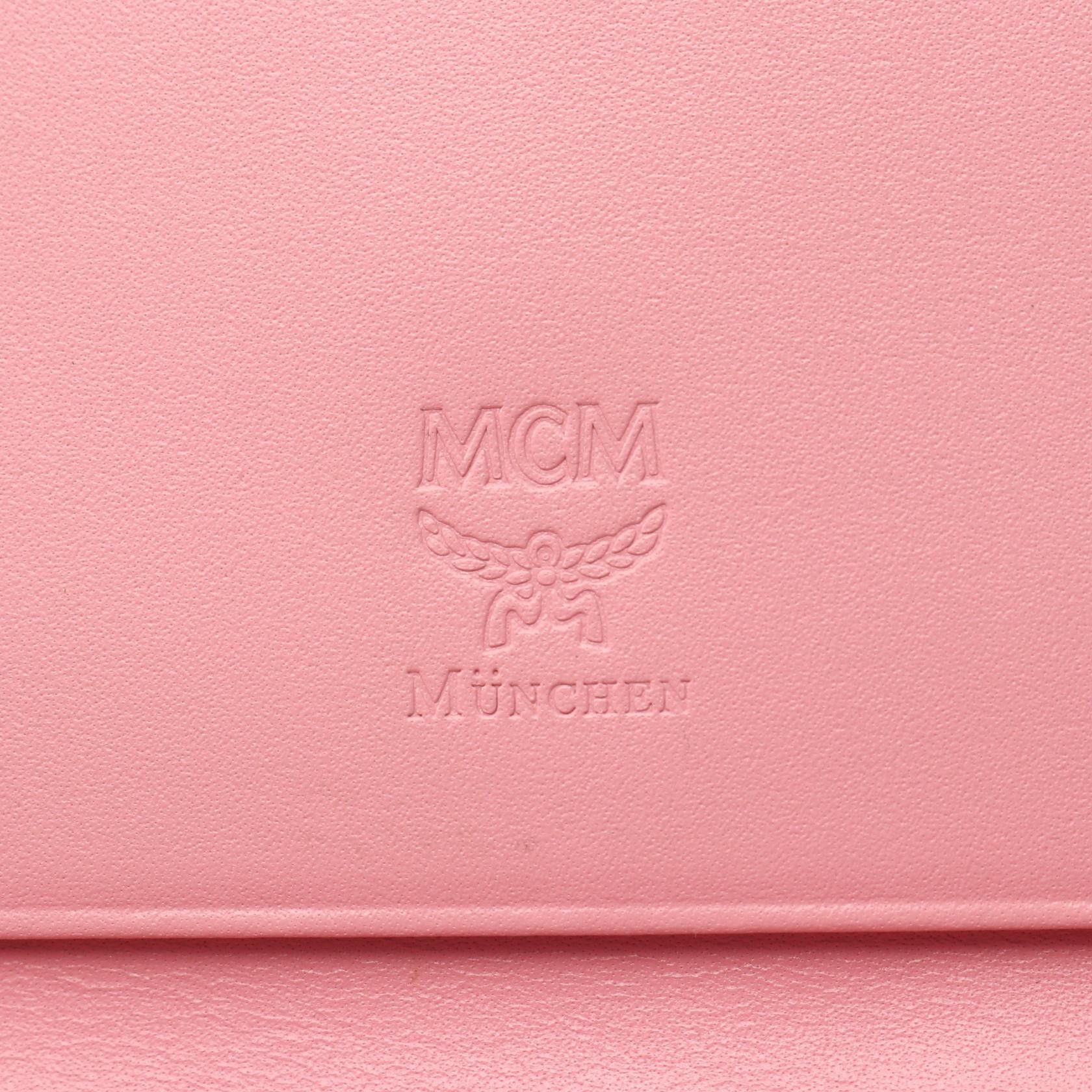 MCM MCM MCM Visetos Long Wallet Leather Long Wallet DUTY FREE for USA Size ONE SIZE - 6 Thumbnail