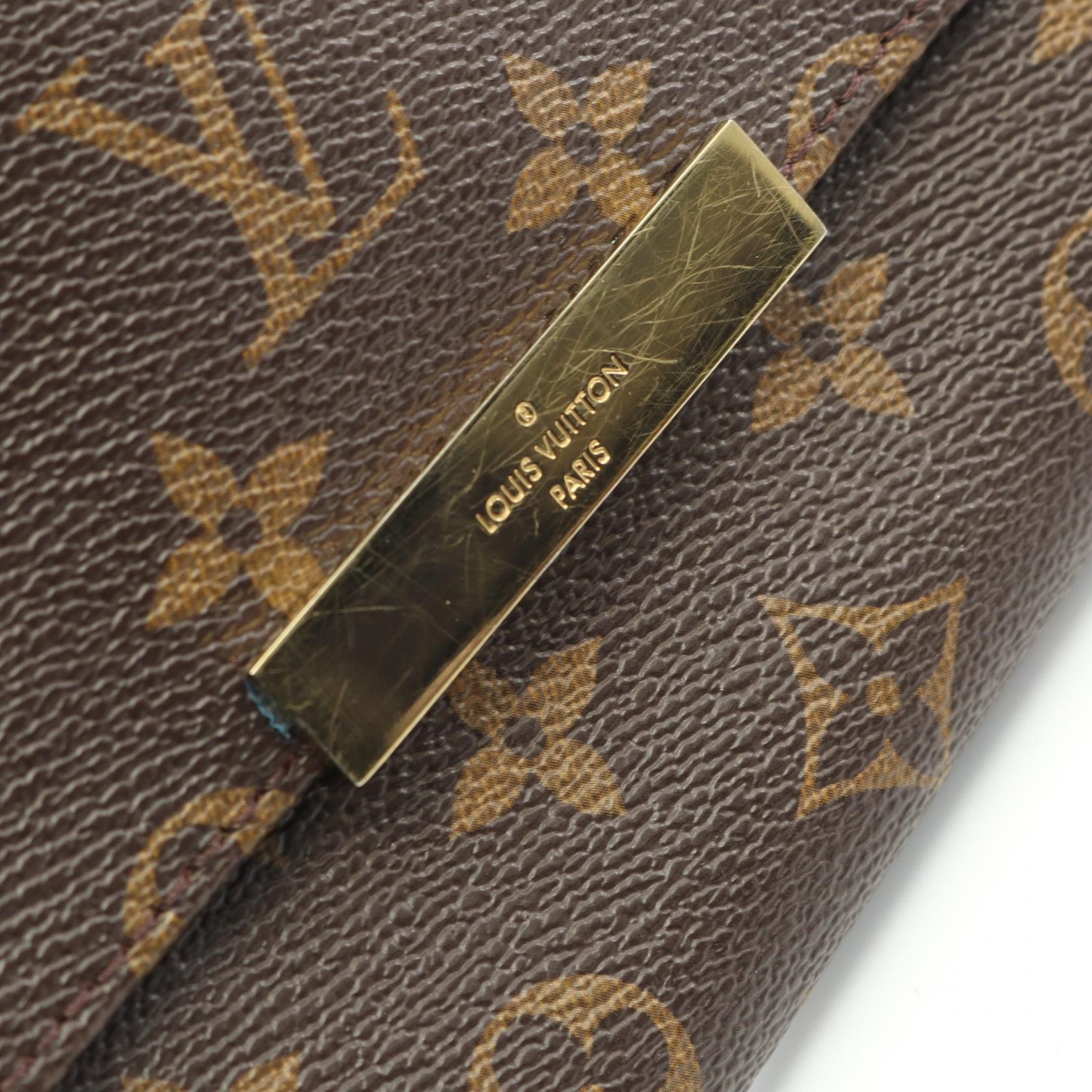 Louis Vuitton Louis Vuitton Louis Vuitton Favorite MM Monogram 2way bag Textile Handbag M40718 DUTY FREE for USA Size ONE SIZE - 9 Thumbnail