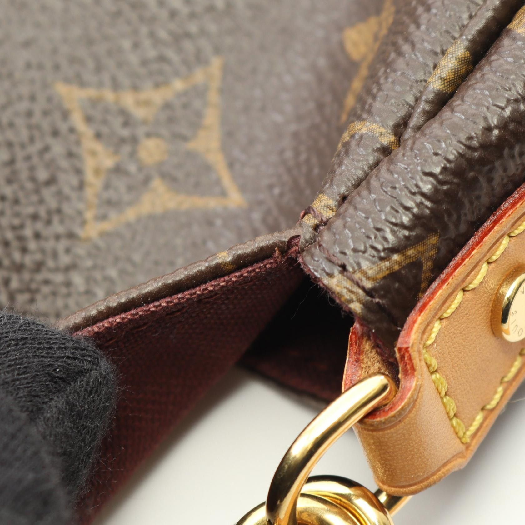 Louis Vuitton Louis Vuitton Louis Vuitton Favorite MM Monogram 2way bag Textile Handbag M40718 DUTY FREE for USA Size ONE SIZE - 6 Thumbnail