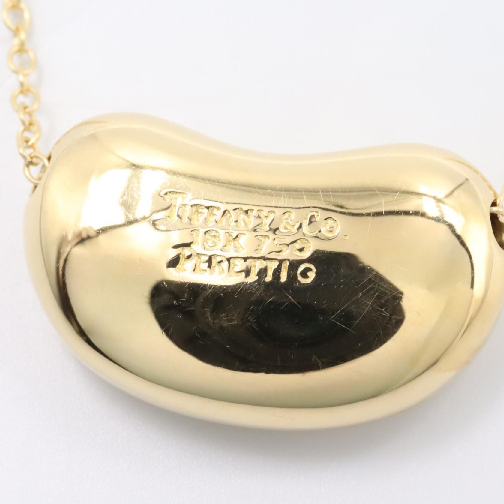 Tiffany & Co. Tiffany & Co. Tiffany & Co. Bean Au750 Necklace Precious Metal Necklace DUTY FREE for USA Size ONE SIZE - 3 Thumbnail
