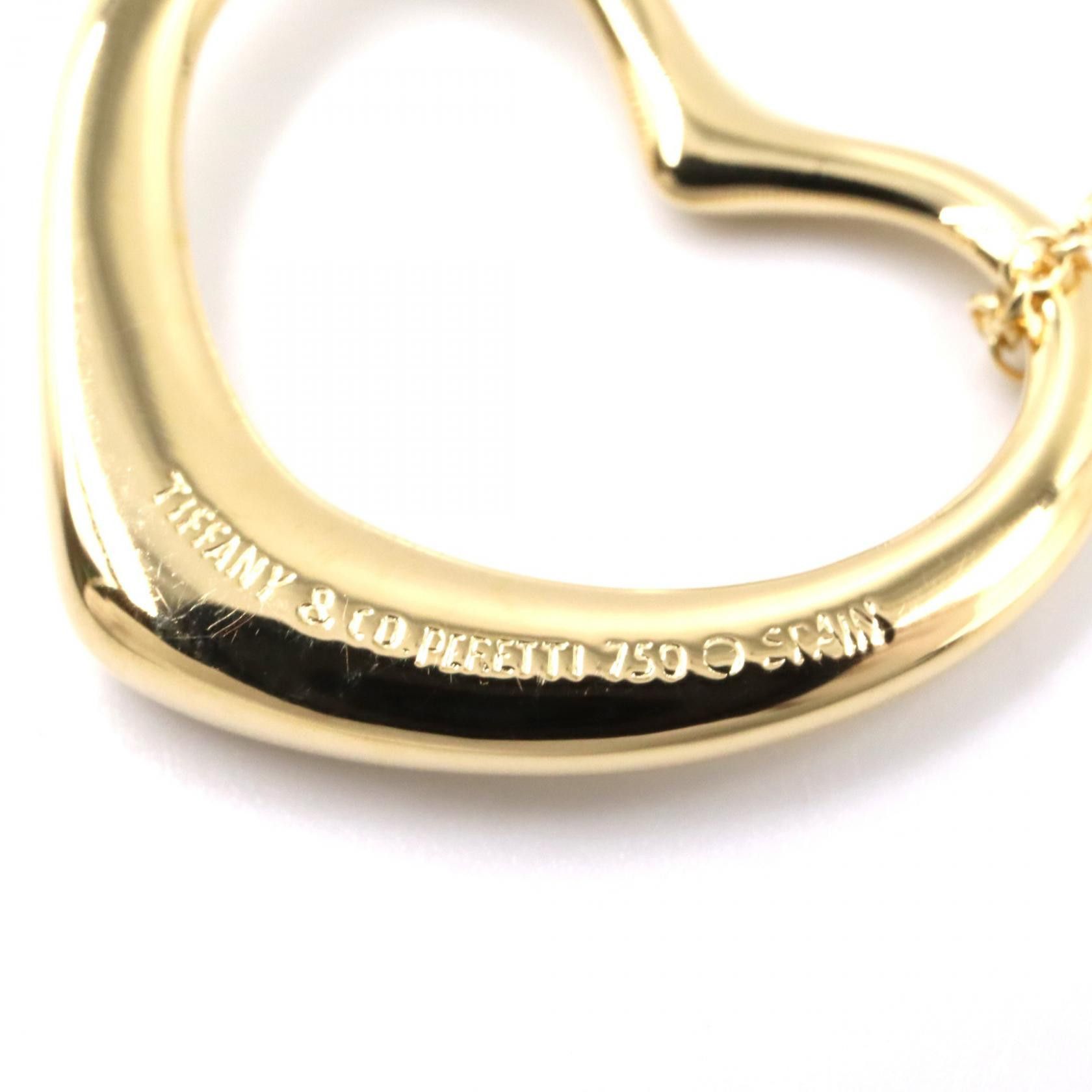 Tiffany & Co. Tiffany & Co. Tiffany＆Co. Open Heart Au750 Necklace Precious Metal Necklace DUTY FREE for USA Size ONE SIZE - 3 Thumbnail