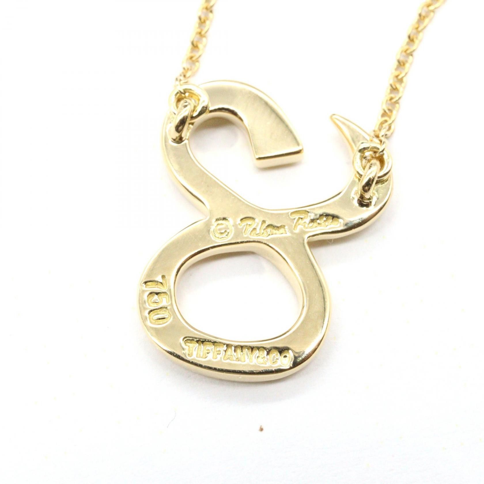 Tiffany & Co. Tiffany & Co. Tiffany & Co. Graffiti Love Au750 Necklace Precious Metal Necklace DUTY FREE for USA Size ONE SIZE - 4 Thumbnail