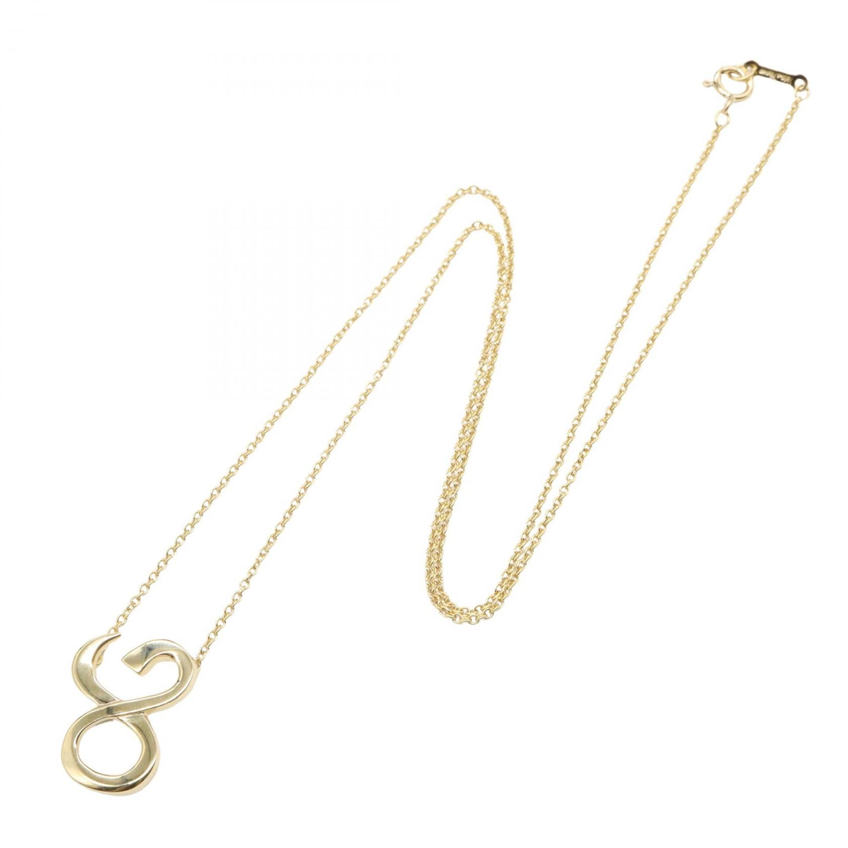 Tiffany & Co. Tiffany & Co. Tiffany & Co. Graffiti Love Au750 Necklace Precious Metal Necklace DUTY FREE for USA Size ONE SIZE - 2 Thumbnail
