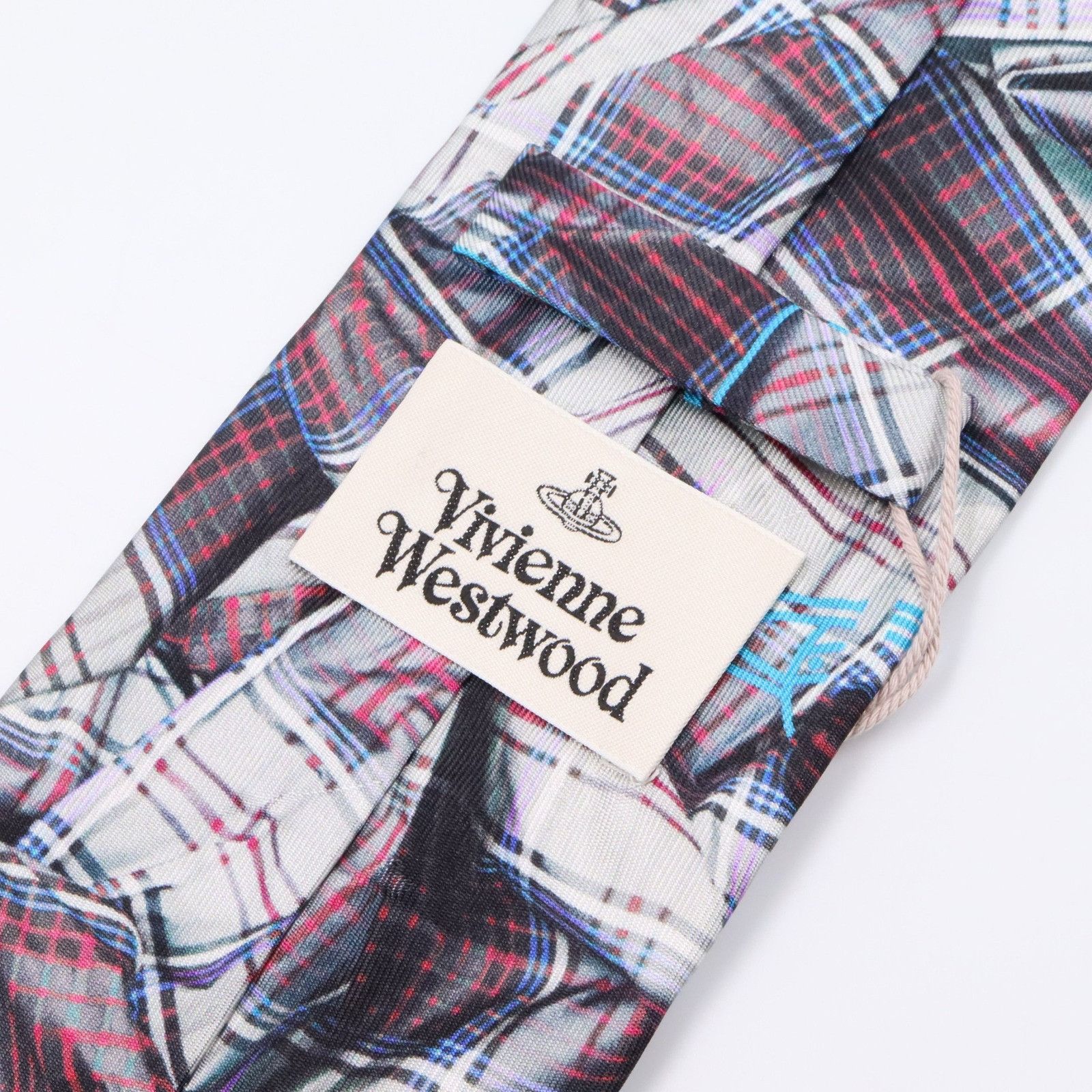 Vivienne Westwood Vivienne Westwood Vivienne Westwood Silk Necktie Textile Necktie DUTY FREE for USA Size ONE SIZE - 4 Thumbnail