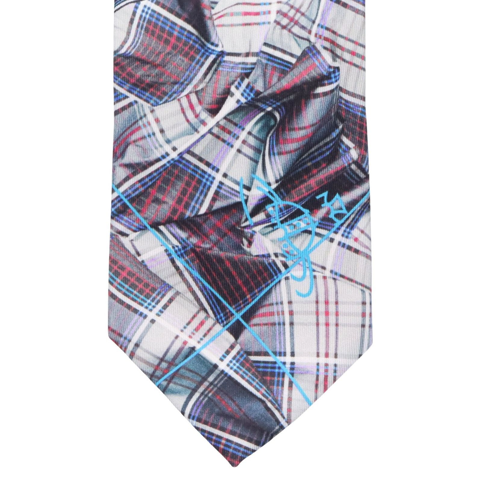 Vivienne Westwood Vivienne Westwood Vivienne Westwood Silk Necktie Textile Necktie DUTY FREE for USA Size ONE SIZE - 2 Thumbnail