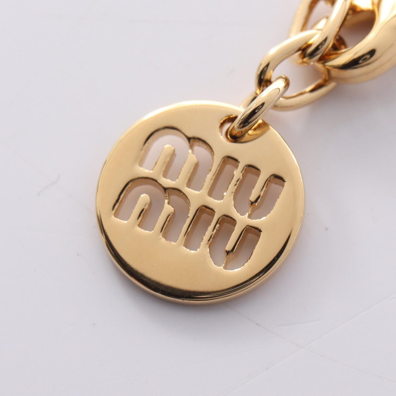 Miu Miu Miu Miu Miu Miu Bracelet Metal Bracelet 5IB6322F6TF0002 DUTY FREE for USA Size ONE SIZE - 5 Thumbnail