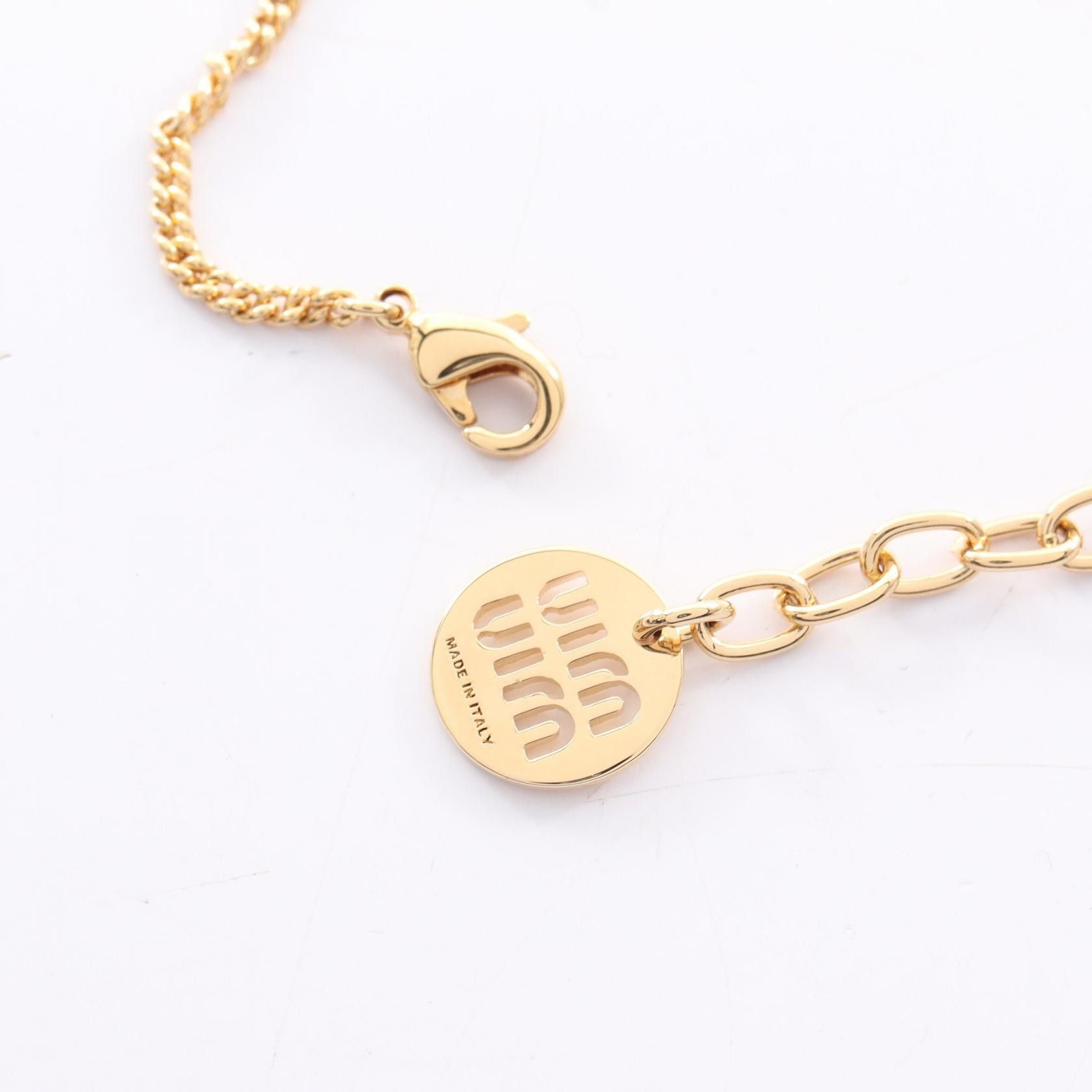 Miu Miu Miu Miu Miu Miu Bracelet Metal Bracelet 5IB6322F6TF0002 DUTY FREE for USA Size ONE SIZE - 4 Thumbnail