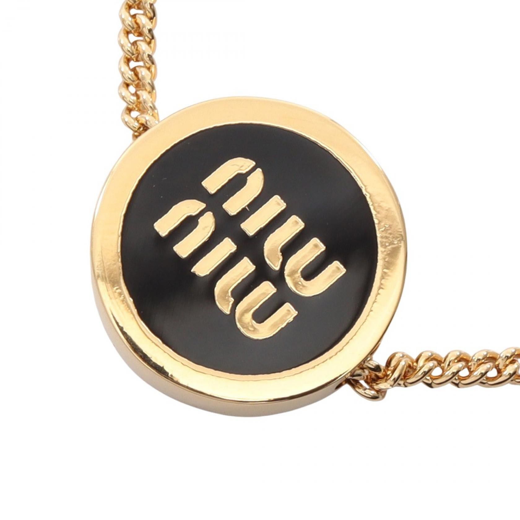 Miu Miu Miu Miu Miu Miu Bracelet Metal Bracelet 5IB6322F6TF0002 DUTY FREE for USA Size ONE SIZE - 3 Thumbnail