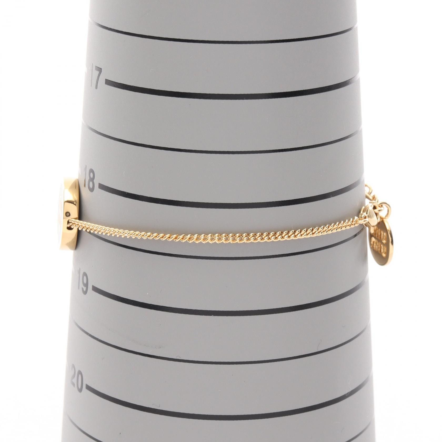 Miu Miu Miu Miu Miu Miu Bracelet Metal Bracelet 5IB6322F6TF0002 DUTY FREE for USA Size ONE SIZE - 6 Thumbnail
