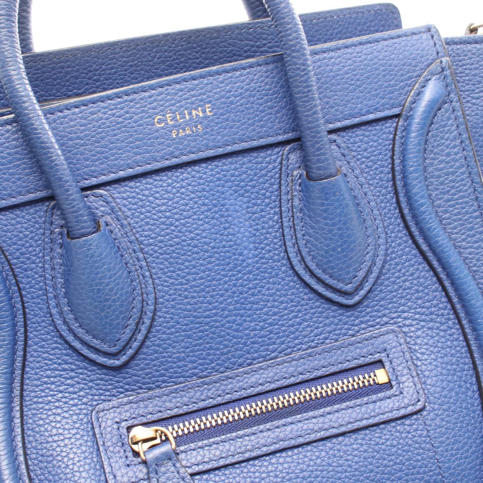Celine Celine Celine Luggage Nano Shopper 2way bag Leather Handbag DUTY FREE for USA Size ONE SIZE - 5 Thumbnail