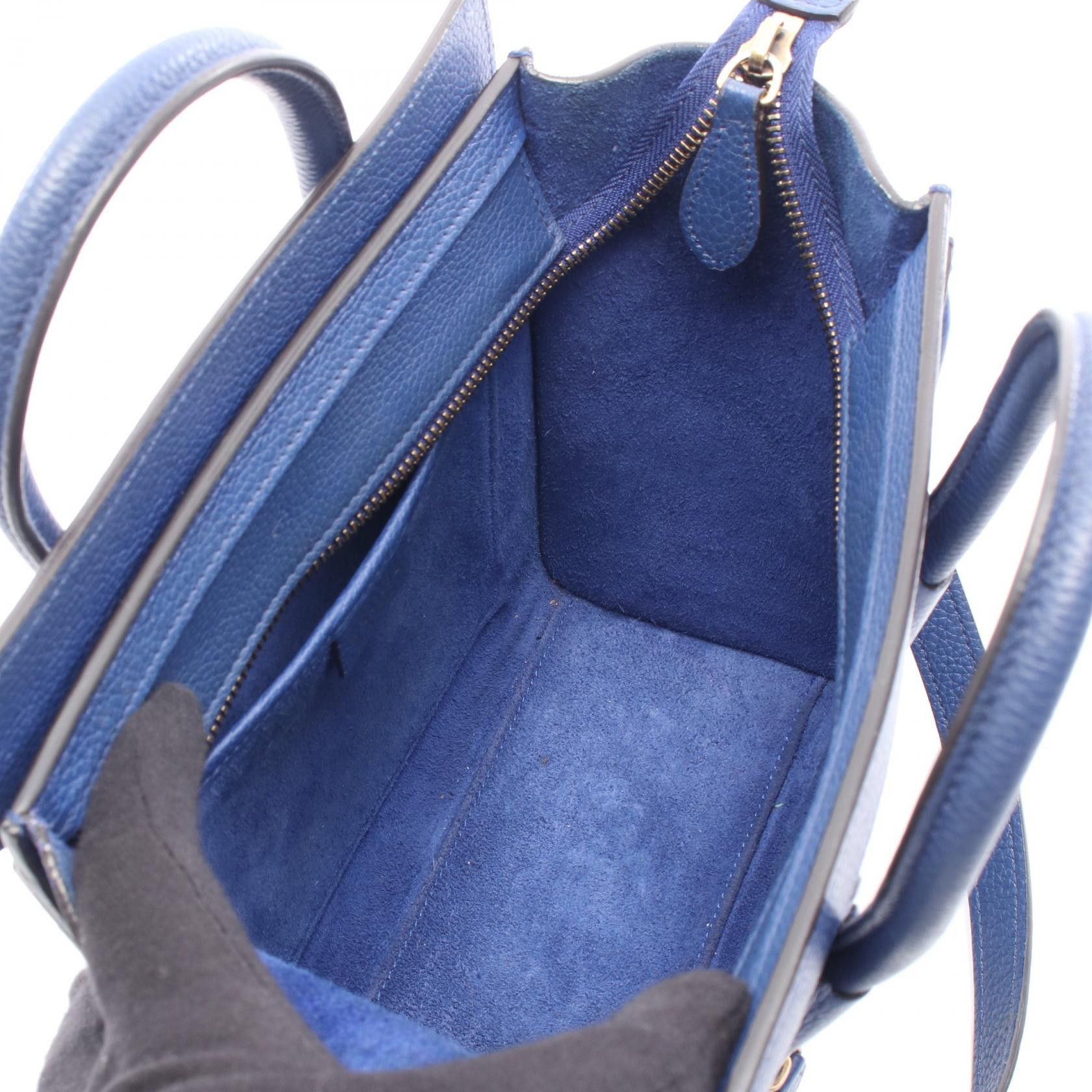Celine Celine Celine Luggage Nano Shopper 2way bag Leather Handbag DUTY FREE for USA Size ONE SIZE - 3 Thumbnail