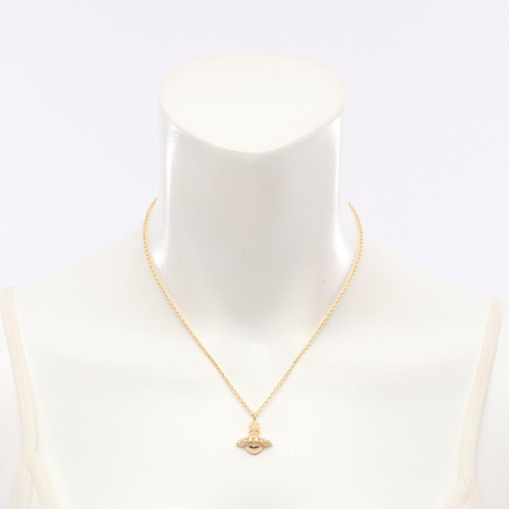 Vivienne Westwood Vivienne Westwood Vivienne Westwood JORDANA Necklace Metal Necklace 630203GI/02P689 DUTY FREE for USA Size ONE SIZE - 5 Thumbnail