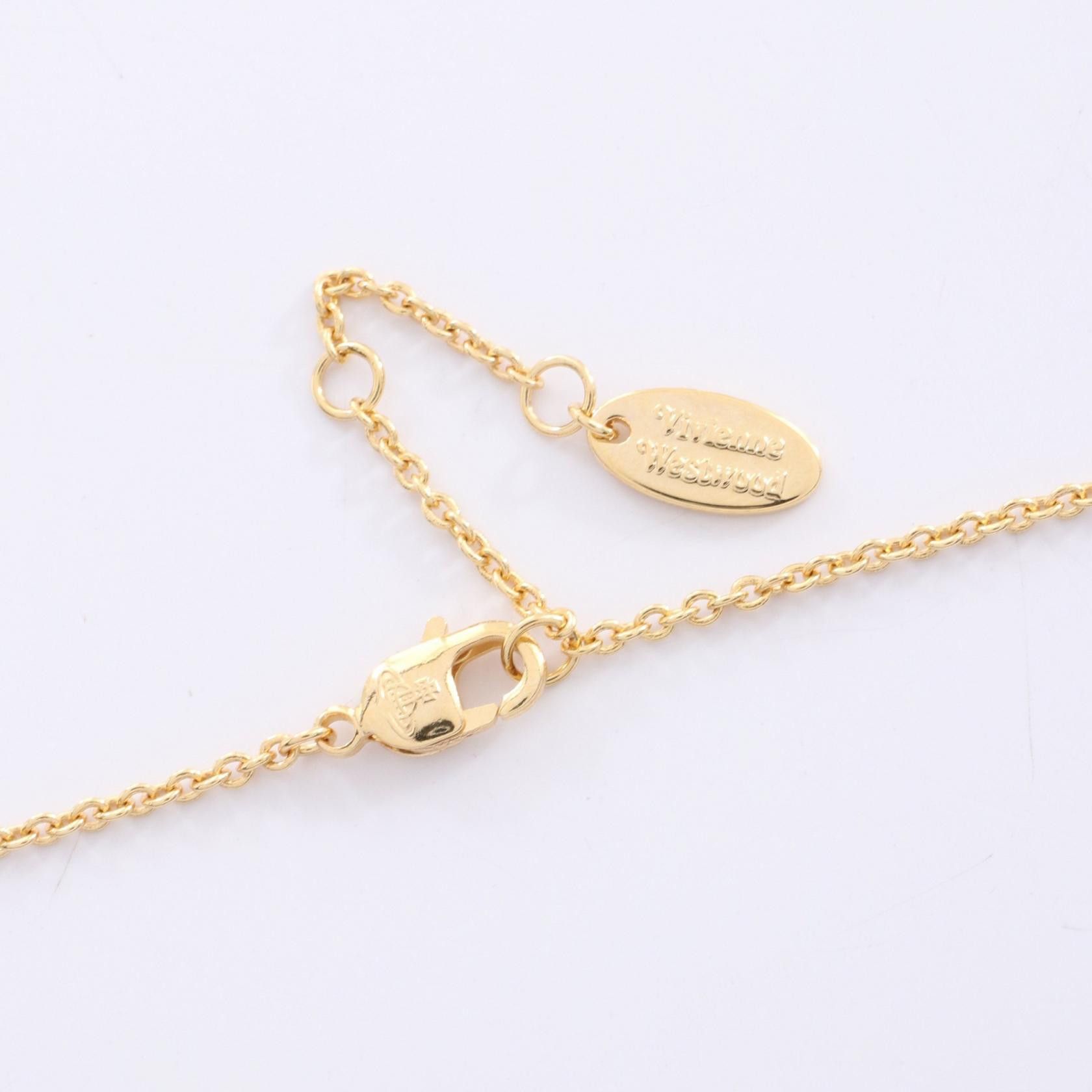Vivienne Westwood Vivienne Westwood Vivienne Westwood JORDANA Necklace Metal Necklace 630203GI/02P689 DUTY FREE for USA Size ONE SIZE - 4 Thumbnail