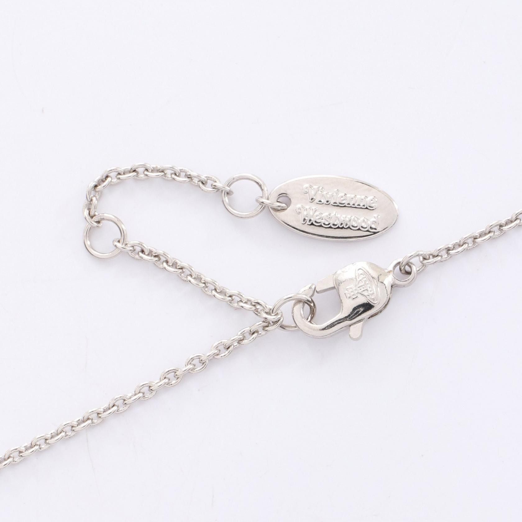 Vivienne Westwood Vivienne Westwood Vivienne Westwood AGNATHA Stainless Steel Necklace Metal Necklace 630203G0/02P102 DUTY FREE for USA Size ONE SIZE - 3 Thumbnail