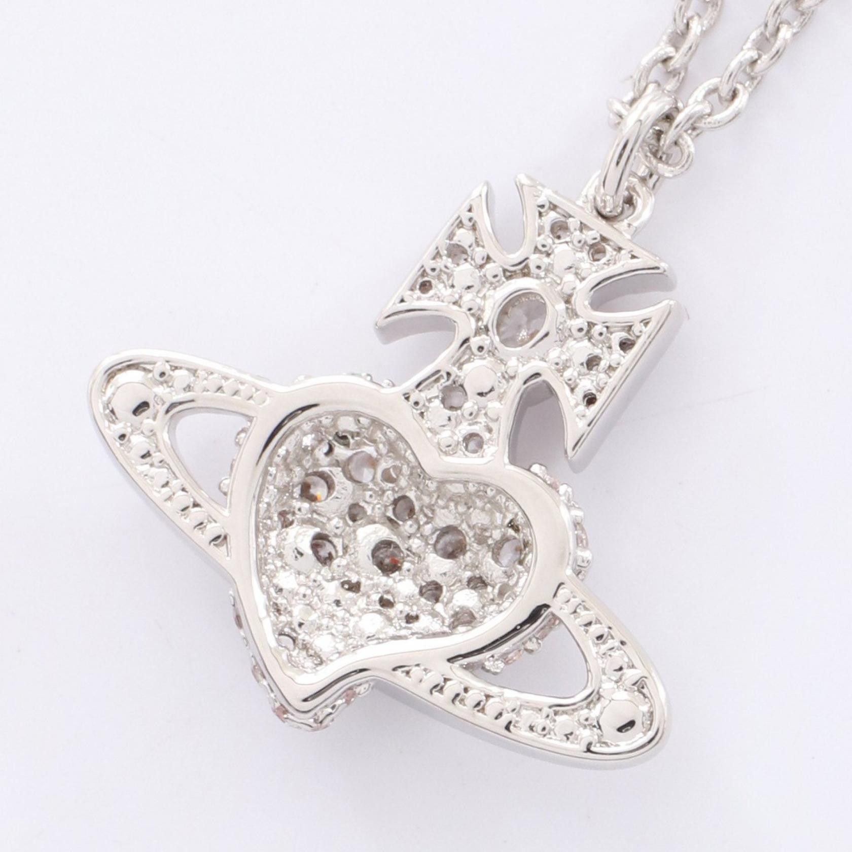 Vivienne Westwood Vivienne Westwood Vivienne Westwood AGNATHA Stainless Steel Necklace Metal Necklace 630203G0/02P102 DUTY FREE for USA Size ONE SIZE - 2 Thumbnail