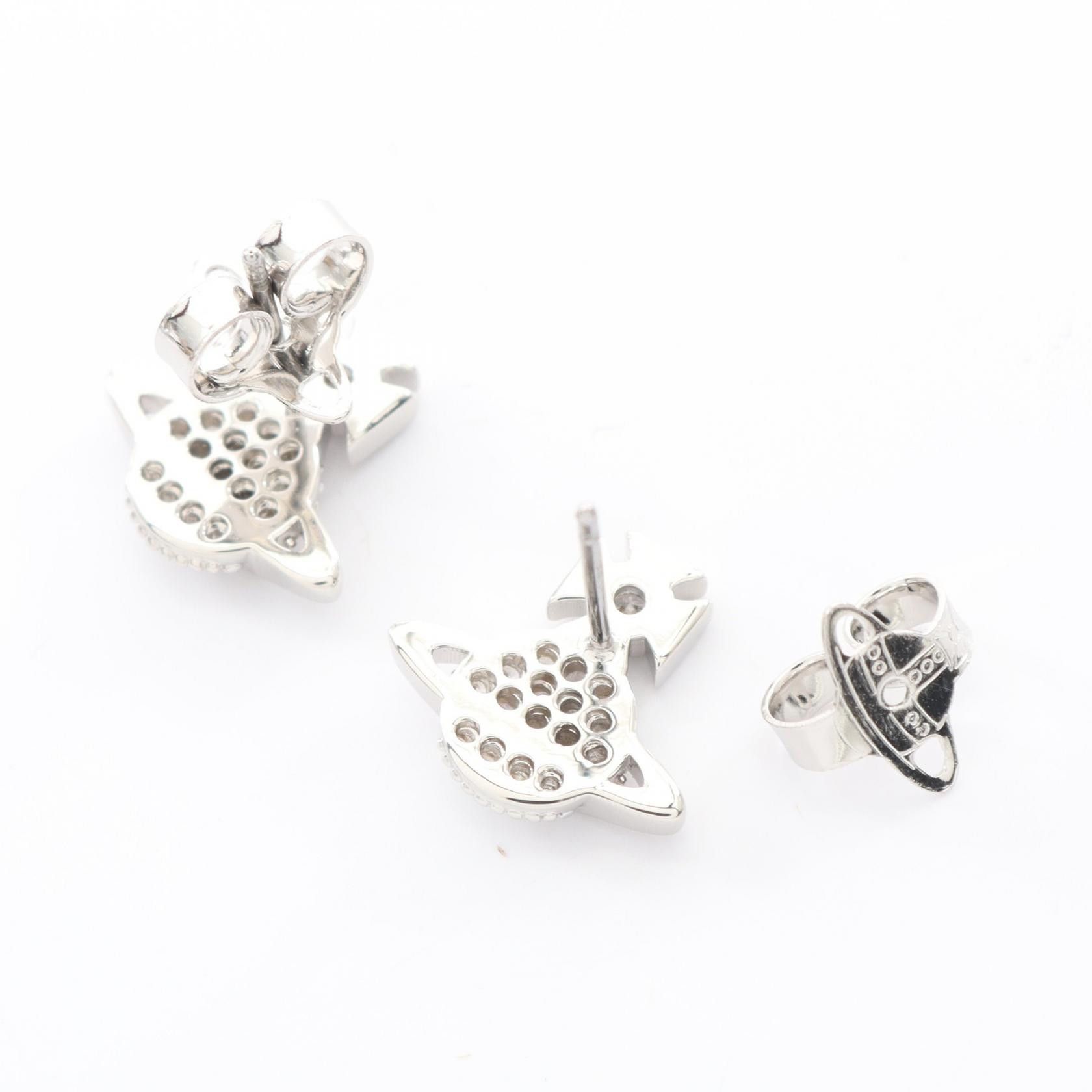 Vivienne Westwood Vivienne Westwood Vivienne Westwood TAMIA Earrings Metal Earrings 62010036/02P102 DUTY FREE for USA Size ONE SIZE - 2 Thumbnail