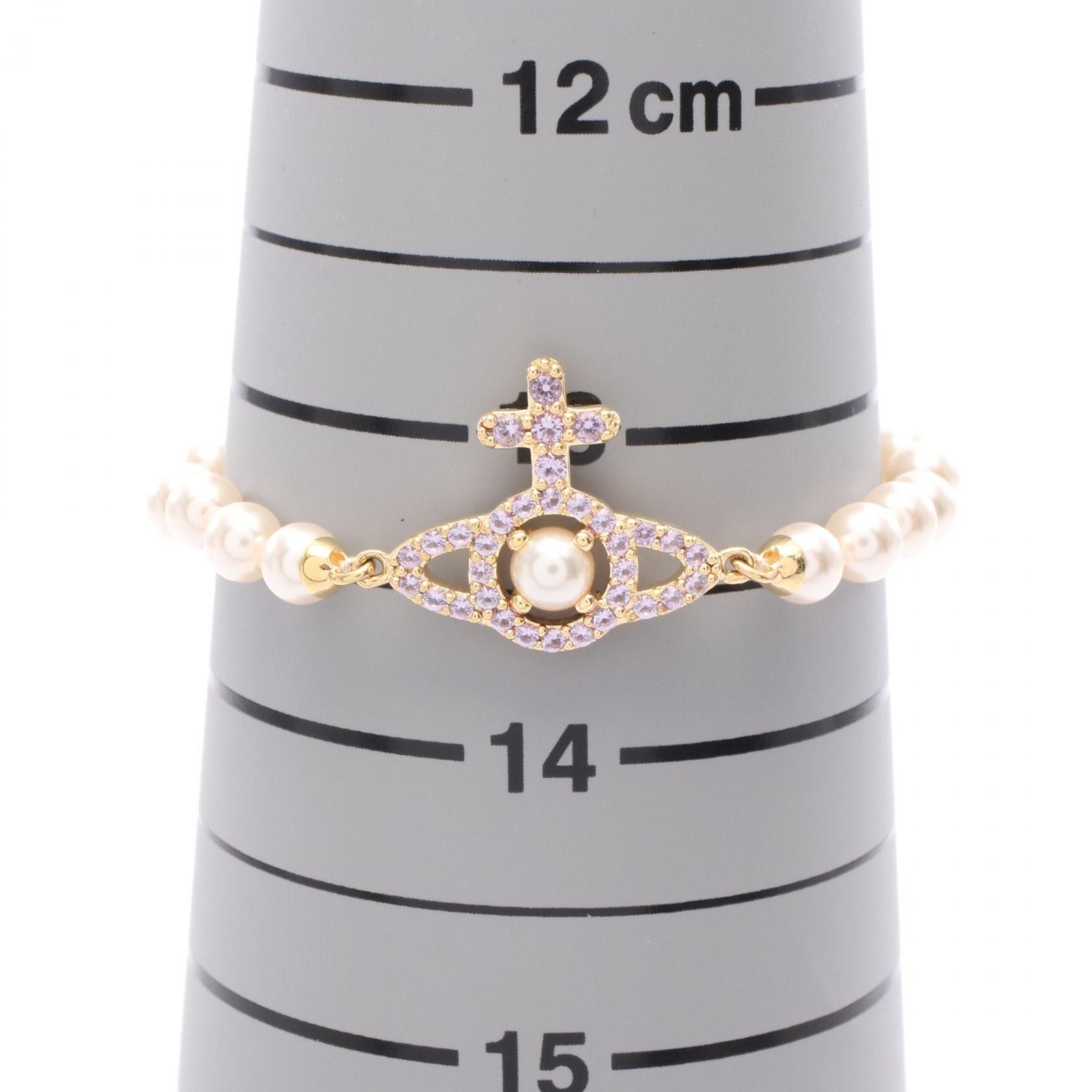 Vivienne Westwood Vivienne Westwood Vivienne Westwood OLYMPIA PEARL Bracelet Plastic / Synthetic Bracelet 6103007R/02R667 DUTY FREE for USA Size ONE SIZE - 5 Thumbnail