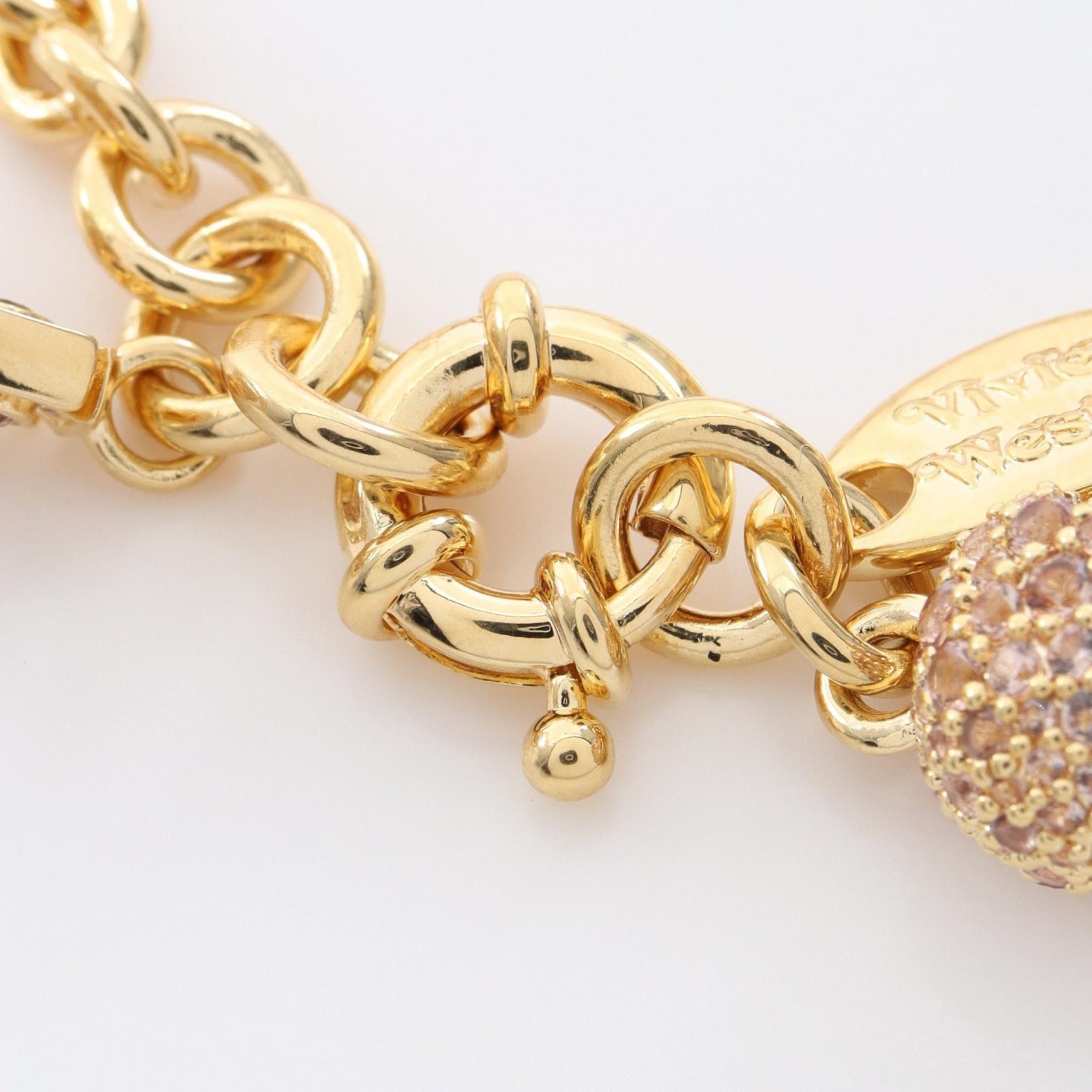 Vivienne Westwood Vivienne Westwood Vivienne Westwood CIRCE Bracelet Metal Bracelet 6102025B/02R966 DUTY FREE for USA Size ONE SIZE - 4 Thumbnail